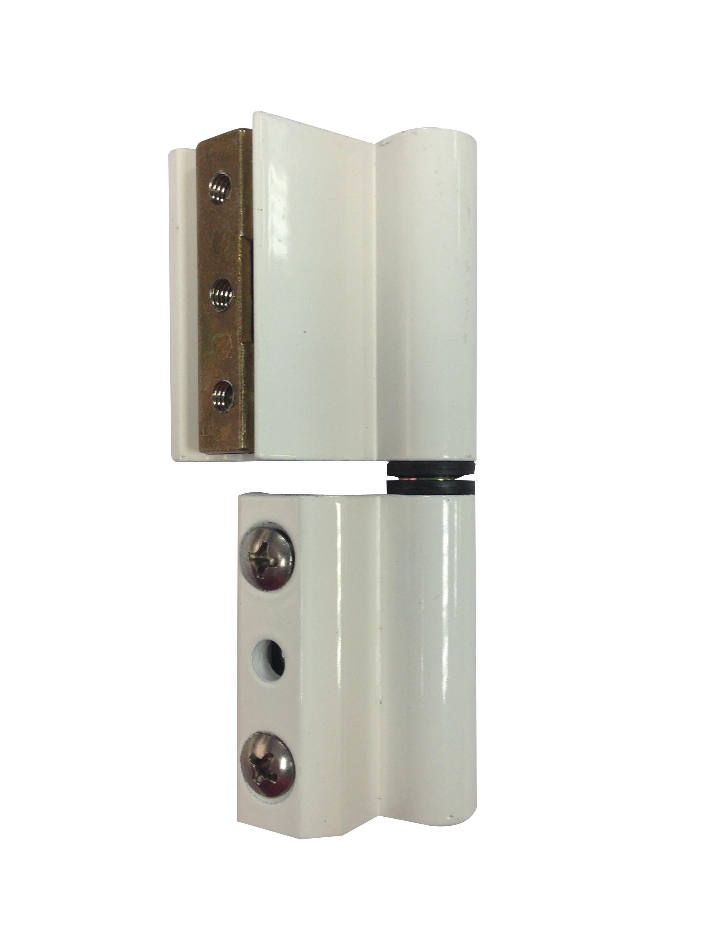 BISAGRA PARA VENTANA ALUMINIO PERFIL EUROPEO BLANCA. 2 UDS - 3