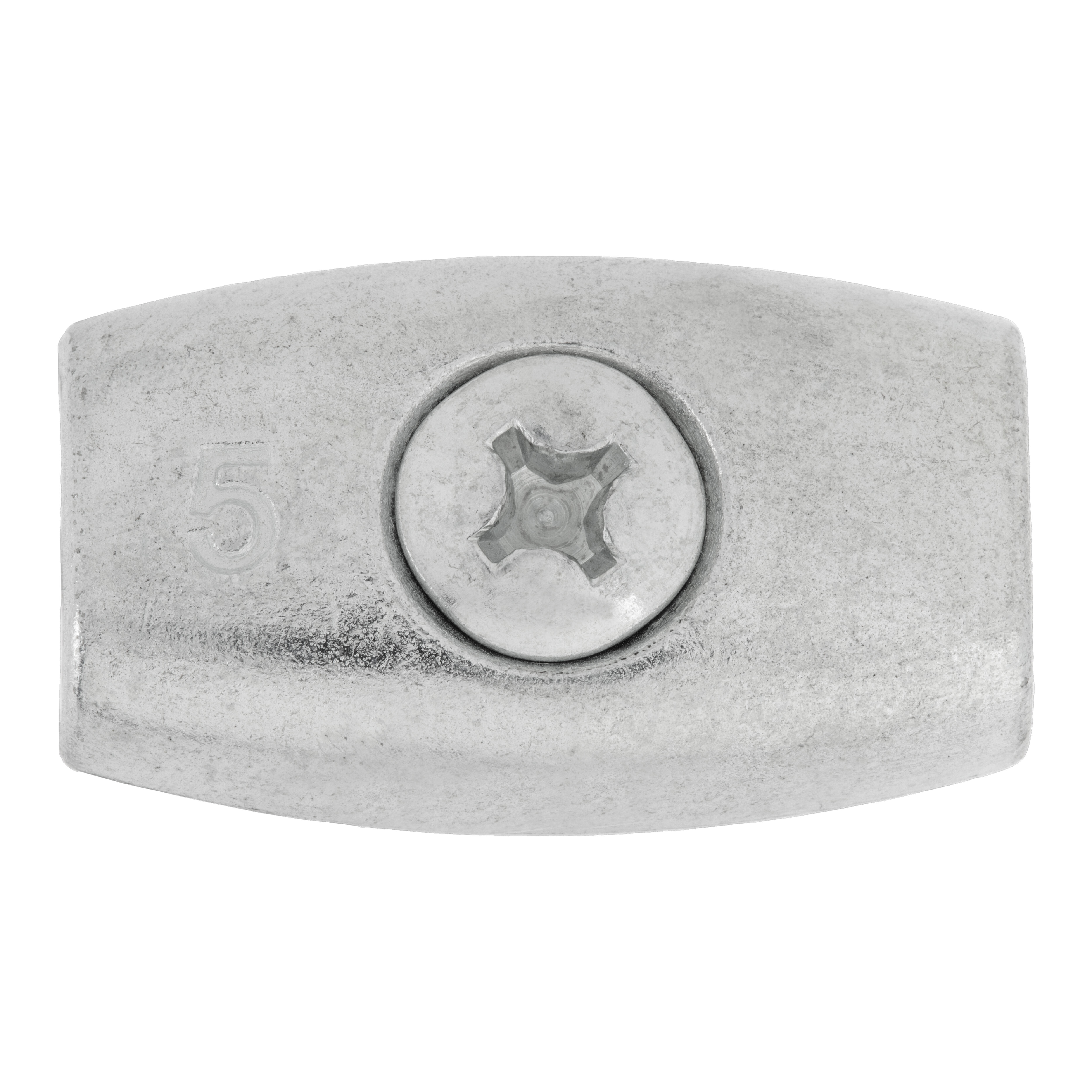 SUJETACABLE SUPER SIMPLE GALVANIZADO 5 MM. 4 UDS - 3