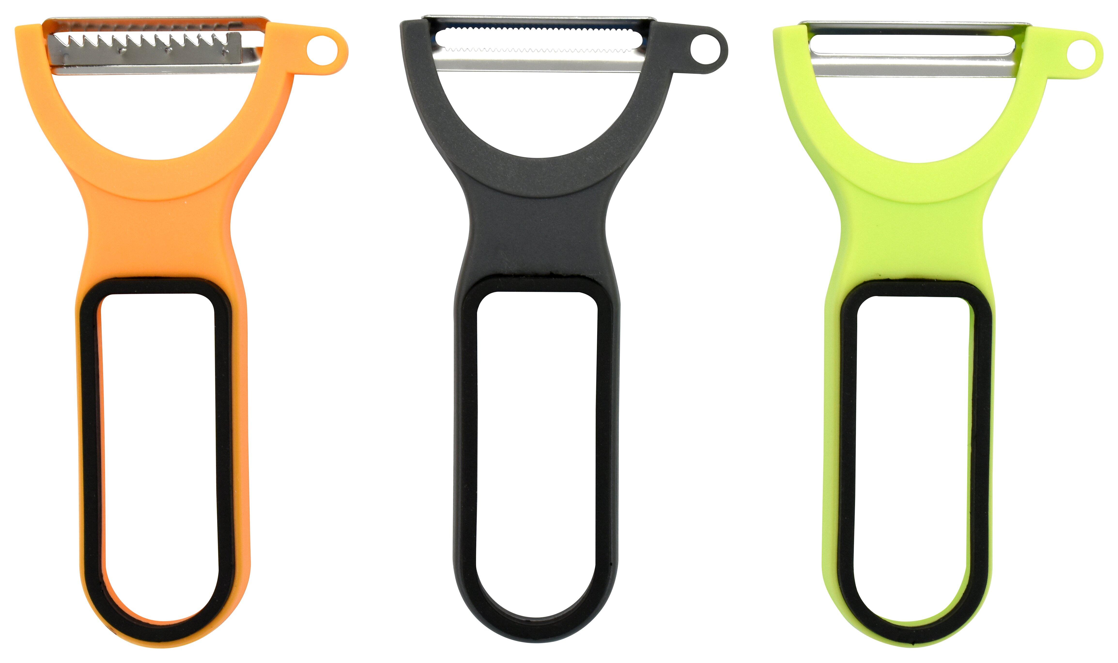 Set de 3 peladores con cuchilla lisa/dentada/juliana fackelmann