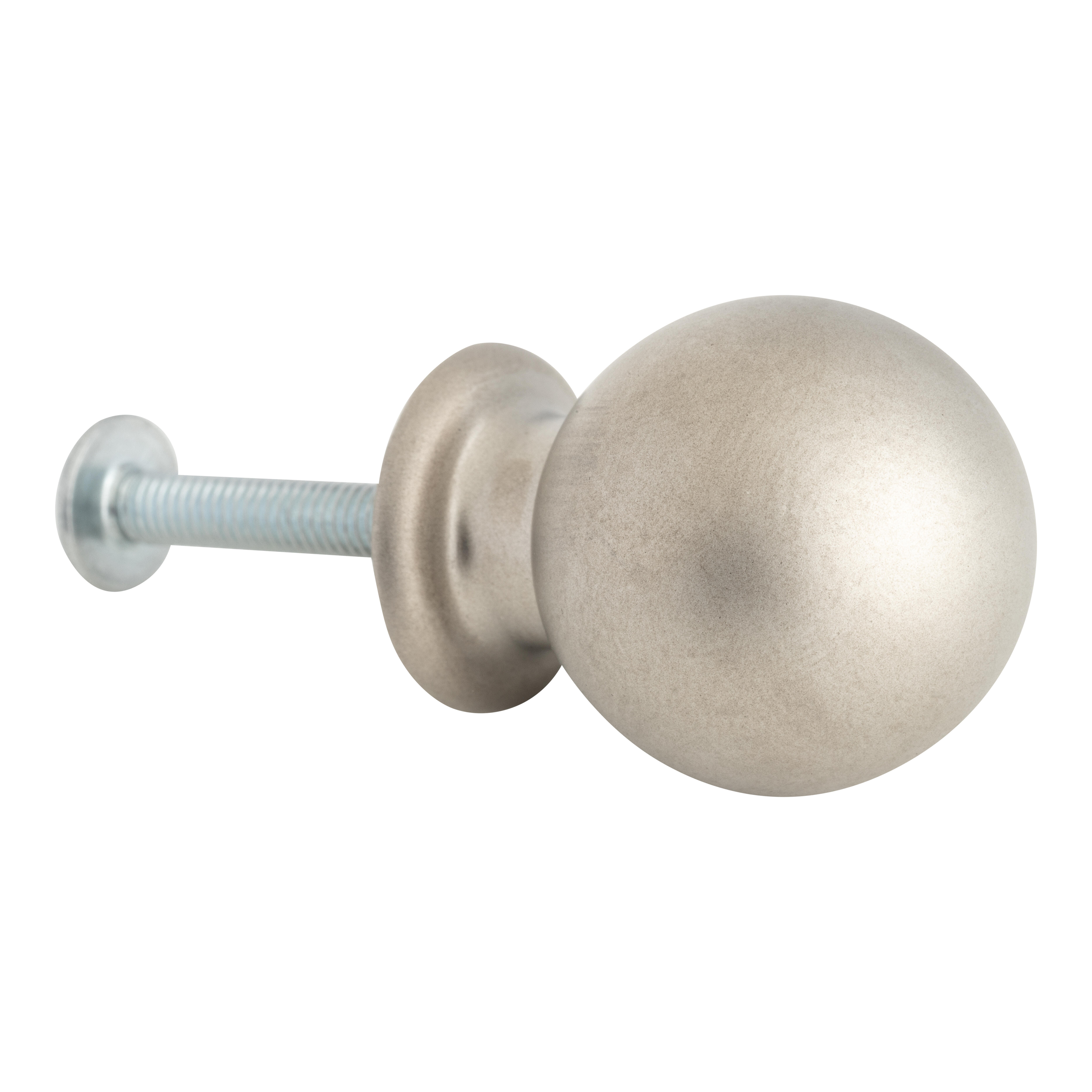 POMO MUEBLE ZAMAK GRIS 1UD - 2