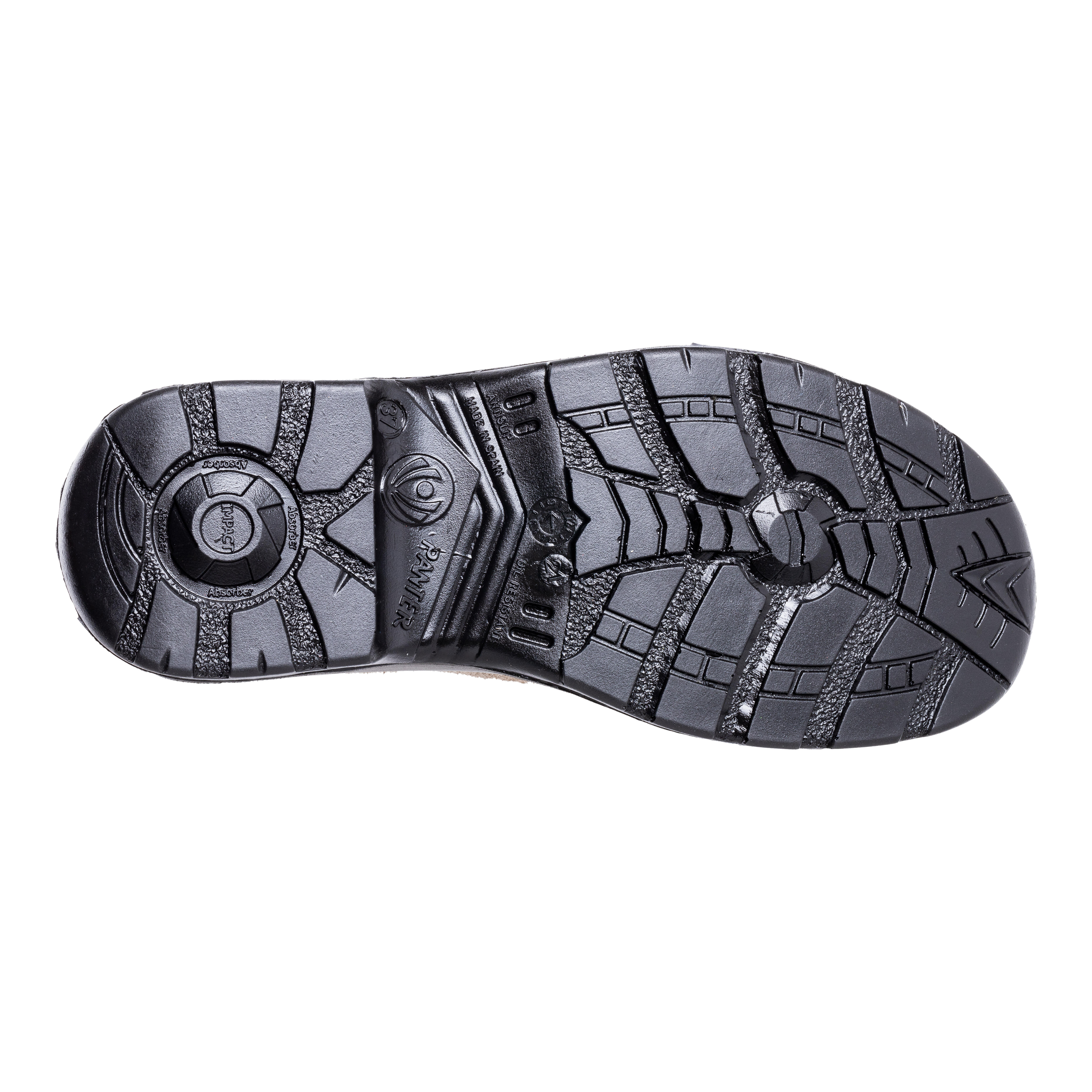 ZAPATO DE SEGURIDAD  S1P SRC HI CI SERRAJE THADER PANTER T37 - 2