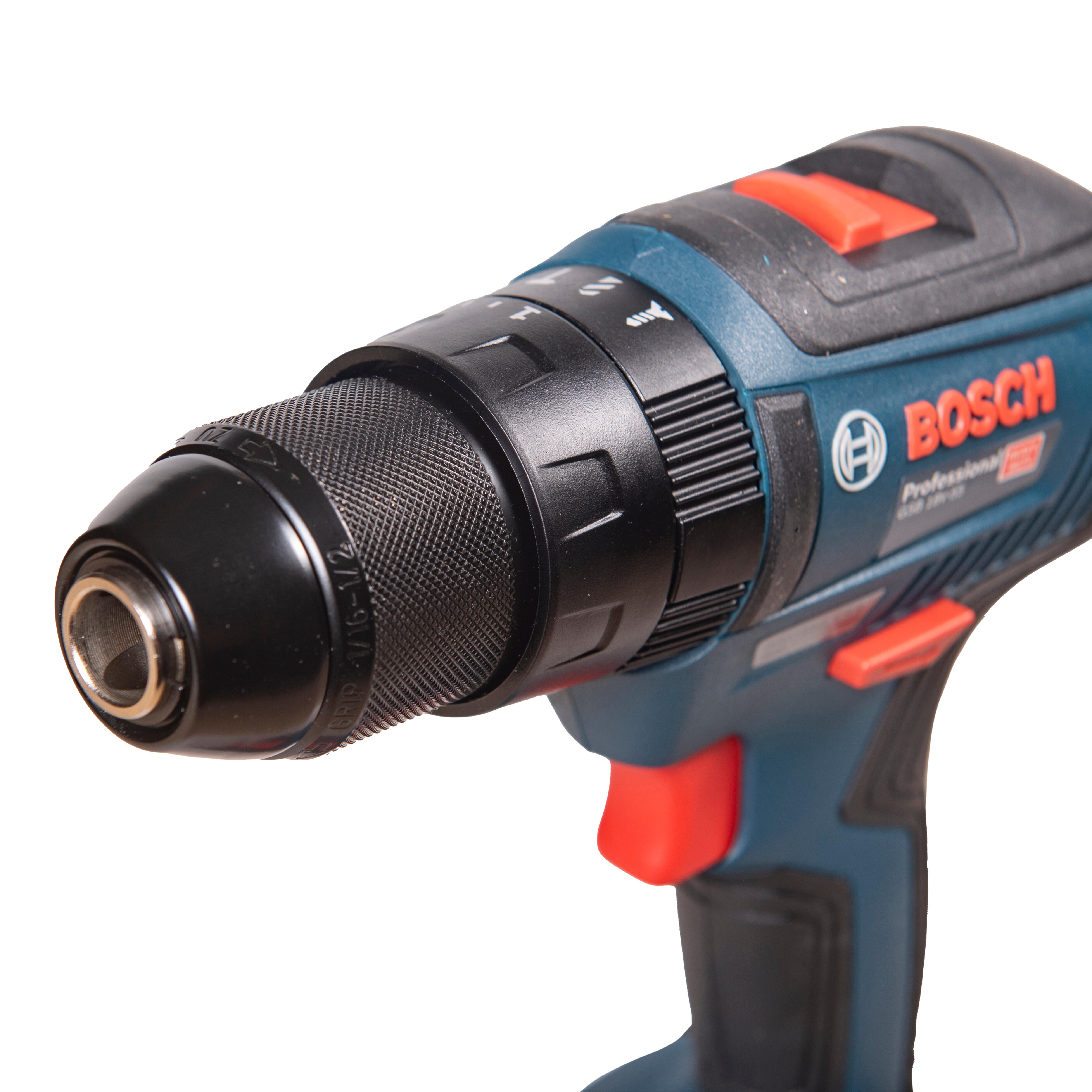 TALADRO PERCUTOR BATERÍA BOSCH GSB 18V-55 18V 4AH - 11
