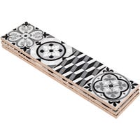 CENEFA CERÁMICA 7X30CM 7559 GRIS. PACK 3 UNIDADES - 3