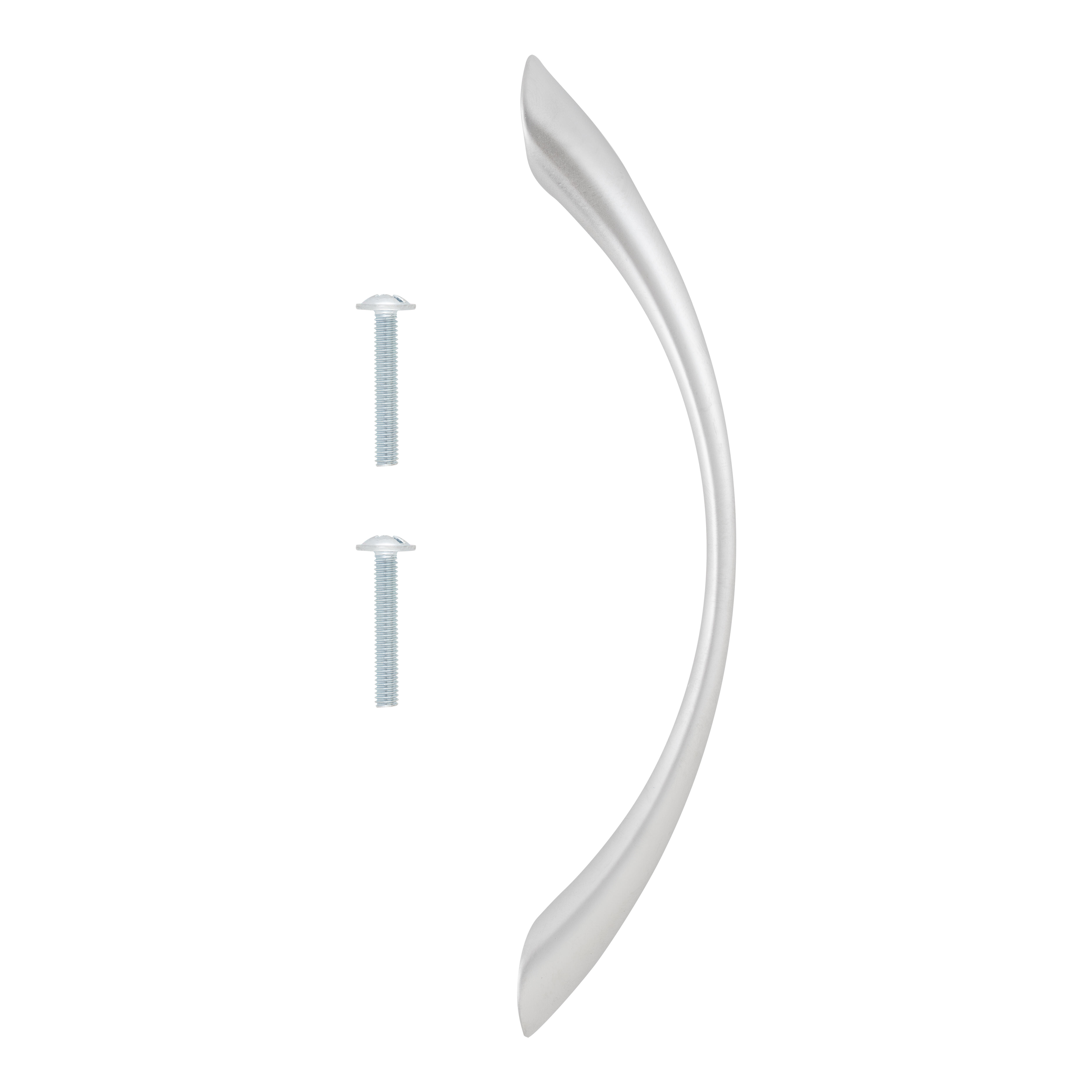 TIRADOR MUEBLE ZAMAK CROMO MATE 1UD - 3