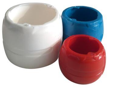 ANILLO ROJO CON TOPE 25MM FR 25 UNIDADES - 2