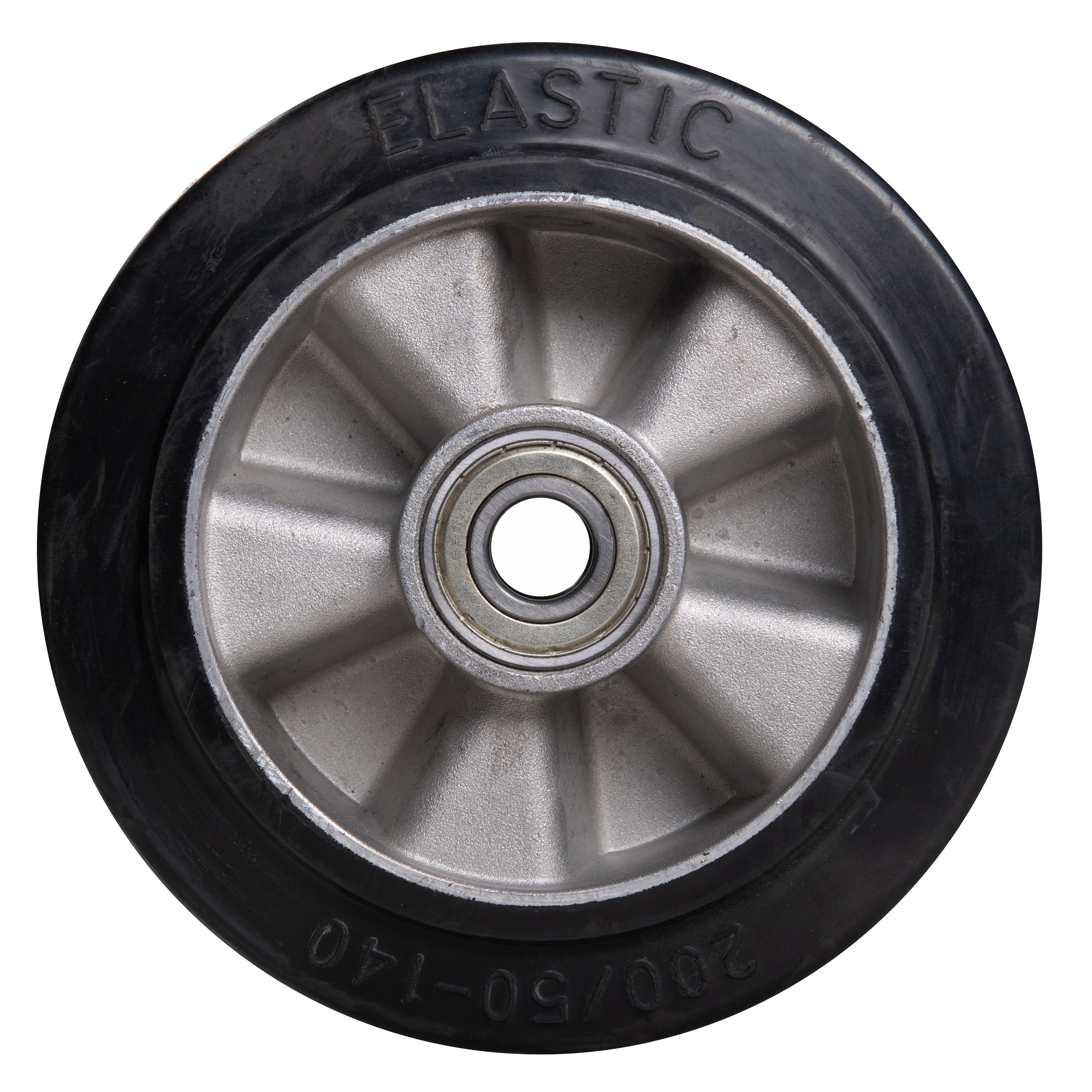 RUEDA TRANSPALETA 200 MM ALUMINIO/GOMA HASTA 450KG. - 4