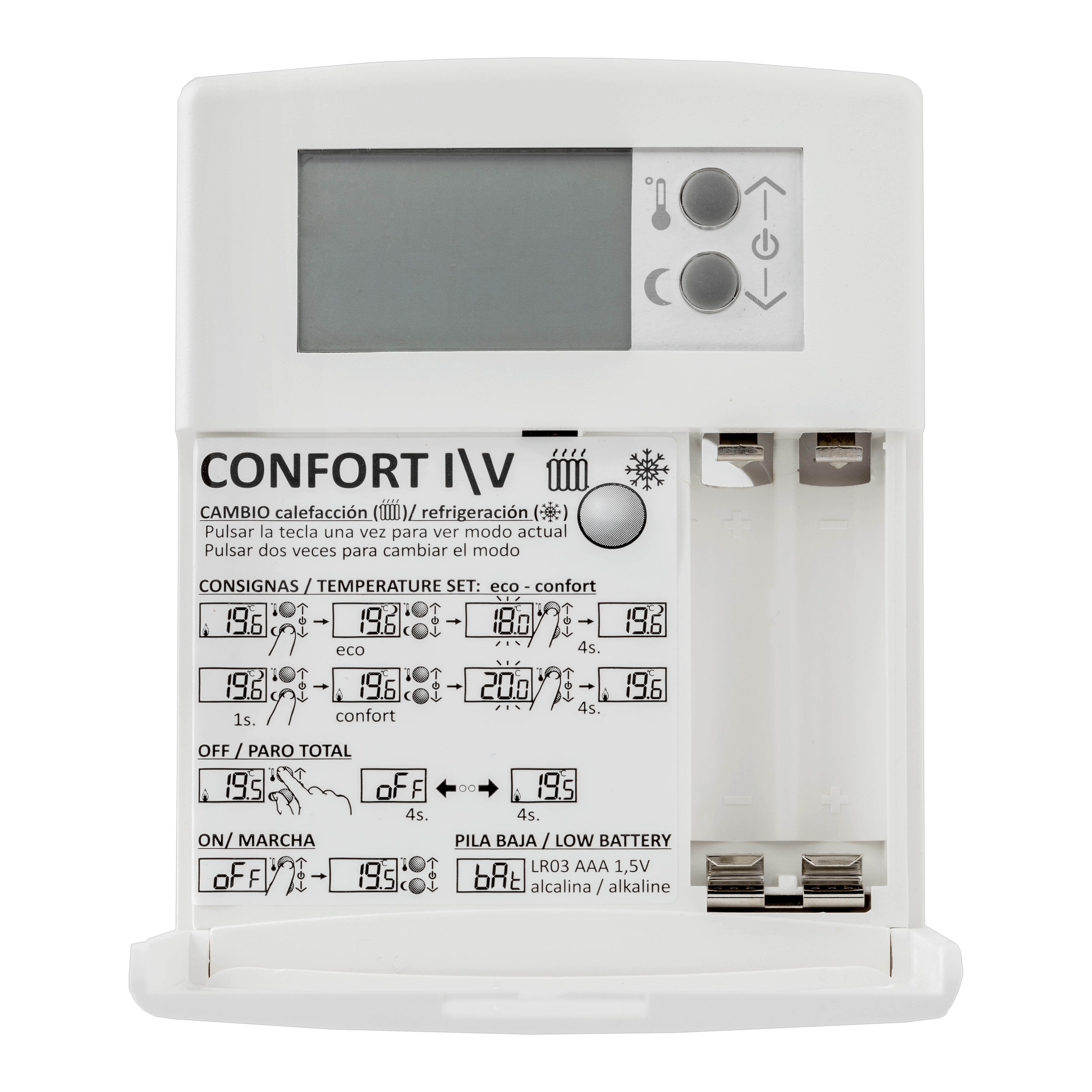 TERMOSTATO DIGITAL CALEFACCIÓN-REFRIGERACIÓN - 4