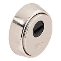 ESCUDO DE SEGURIDAD CUADRADO PARA CERRADURA ACABADO EN NIQUEL YALE - 4