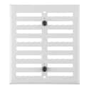 REJILLA DE VENTILACION REGULABLE ALUMINIO 17 X 19 CM - 2