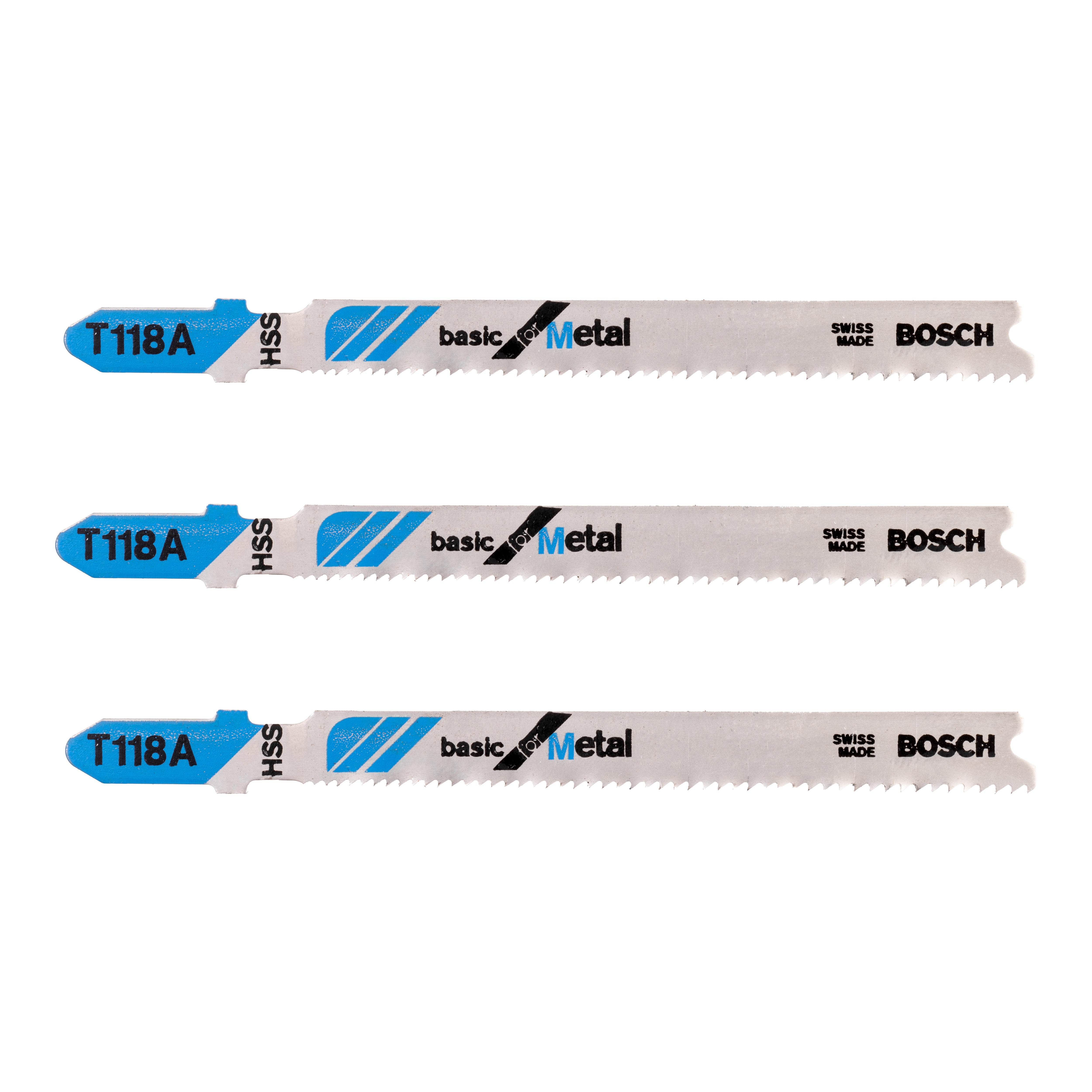 3 HOJAS SIERRA DE CALAR CORTE METAL T118A - 2