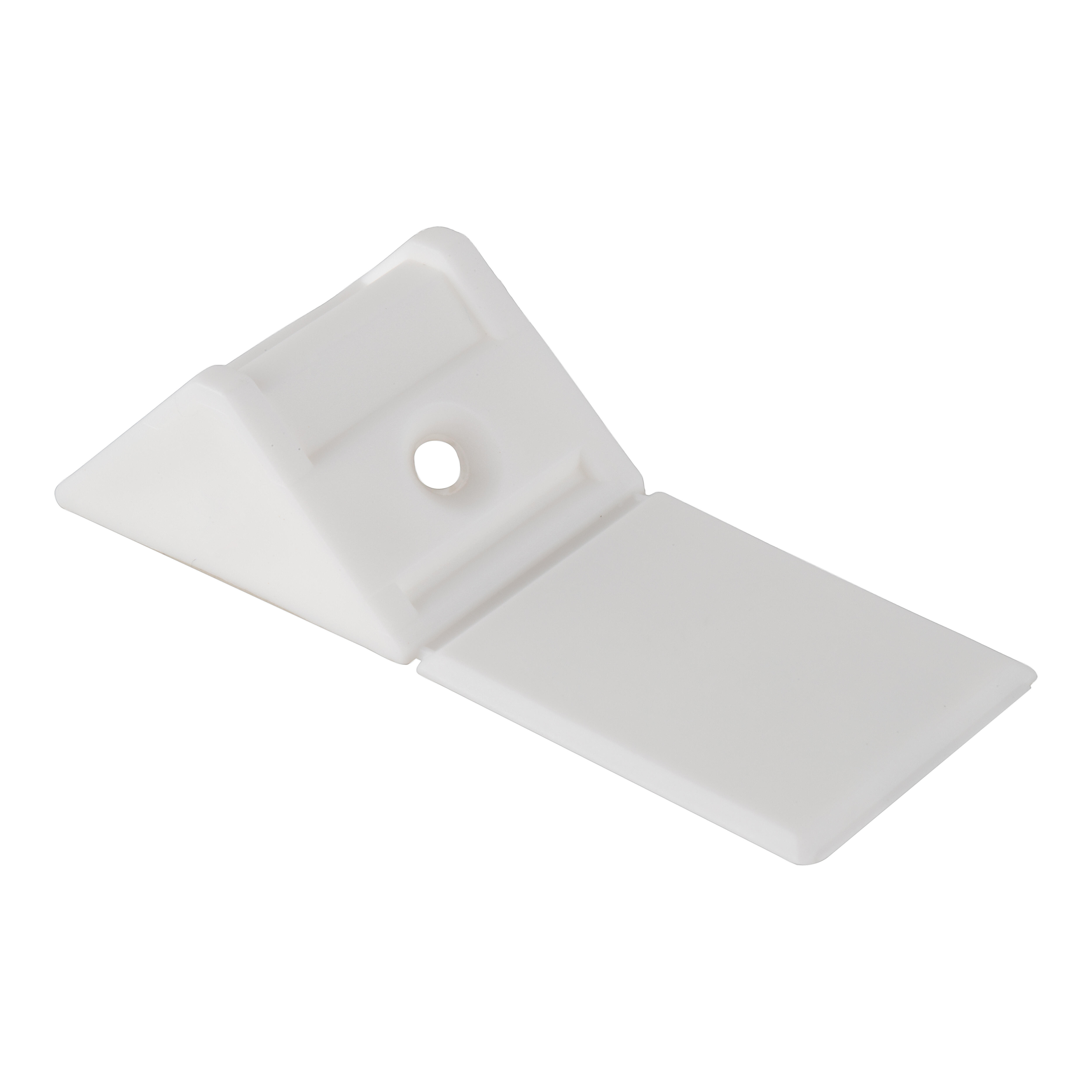 ESCUADRA DE ENSAMBLAJE CON TAPA PLASTICO BLANCA 24 MM. 20 UDS - 3