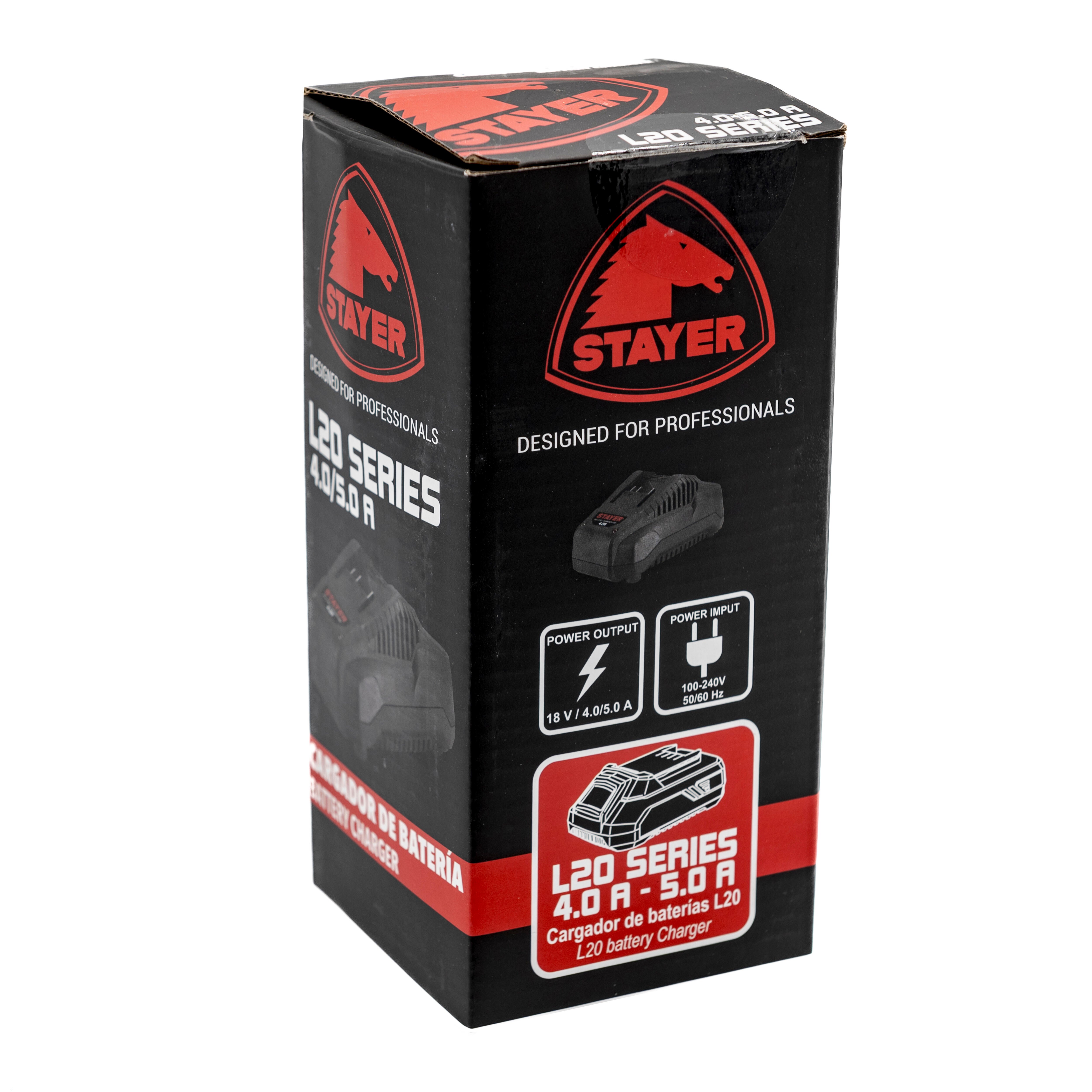 CARGADOR BATERÍAS STAYER L20 18V - 5