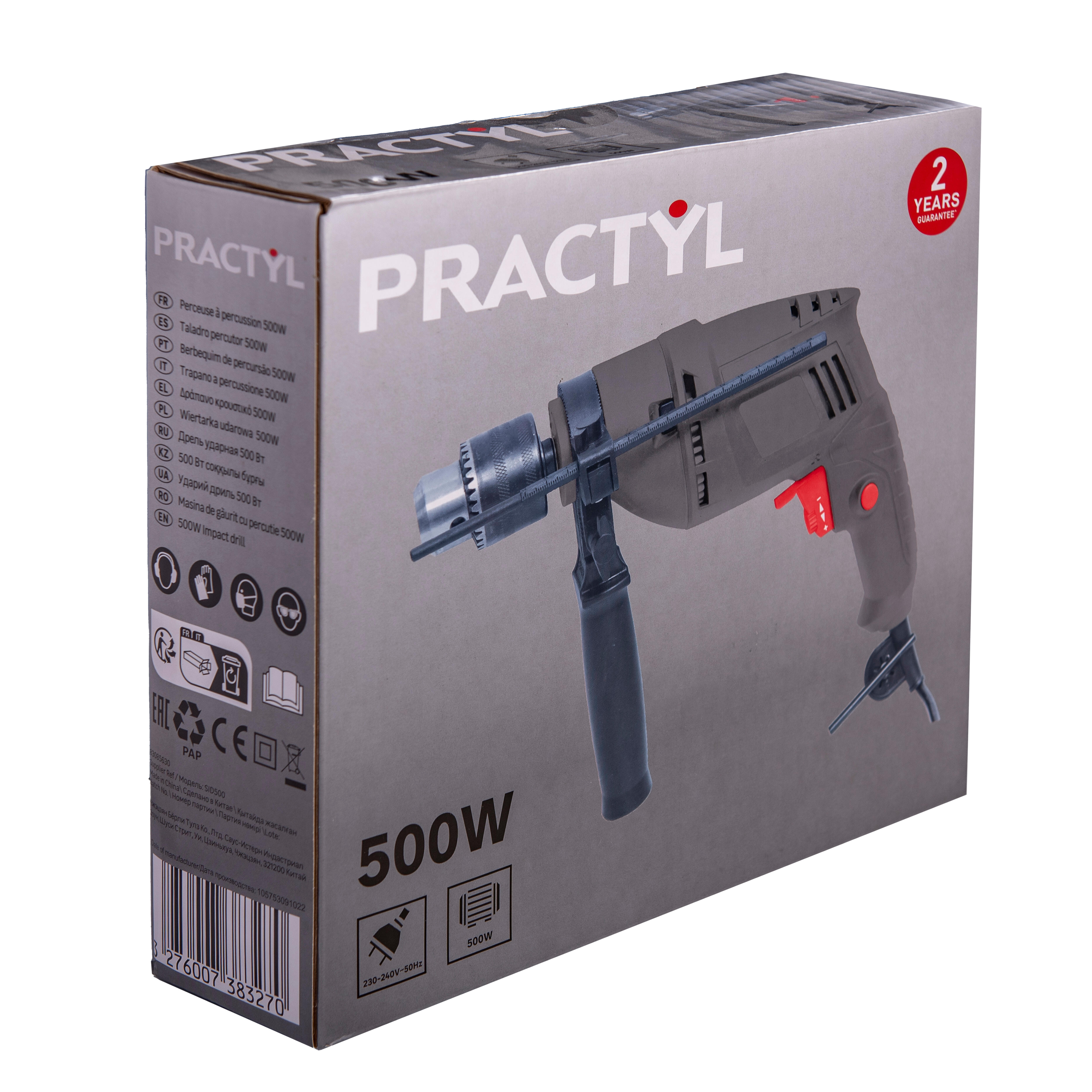 TALADRO PERCUTOR 500W - 5