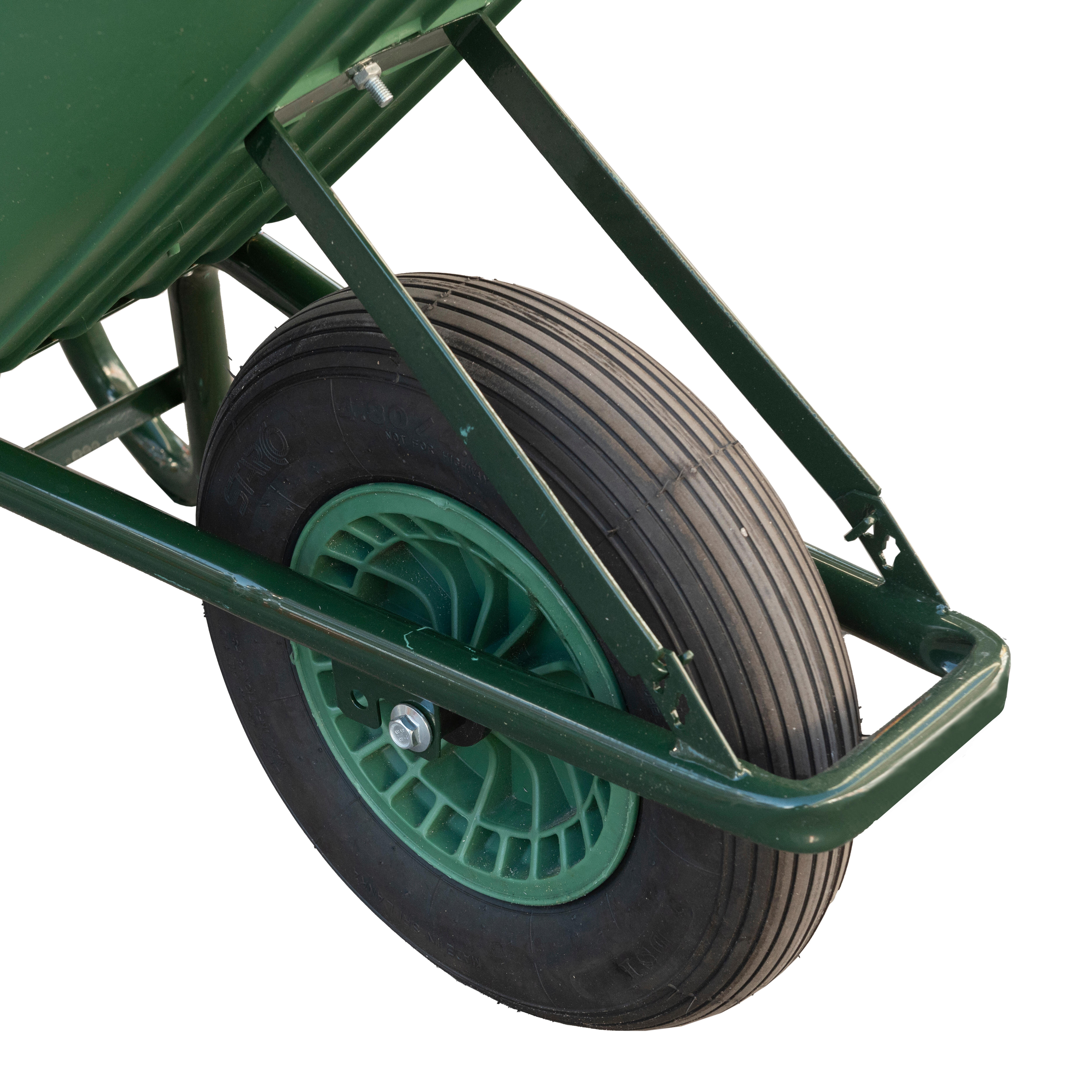 CARRETILLA DE OBRA POLIPROPILENO 100L - 3