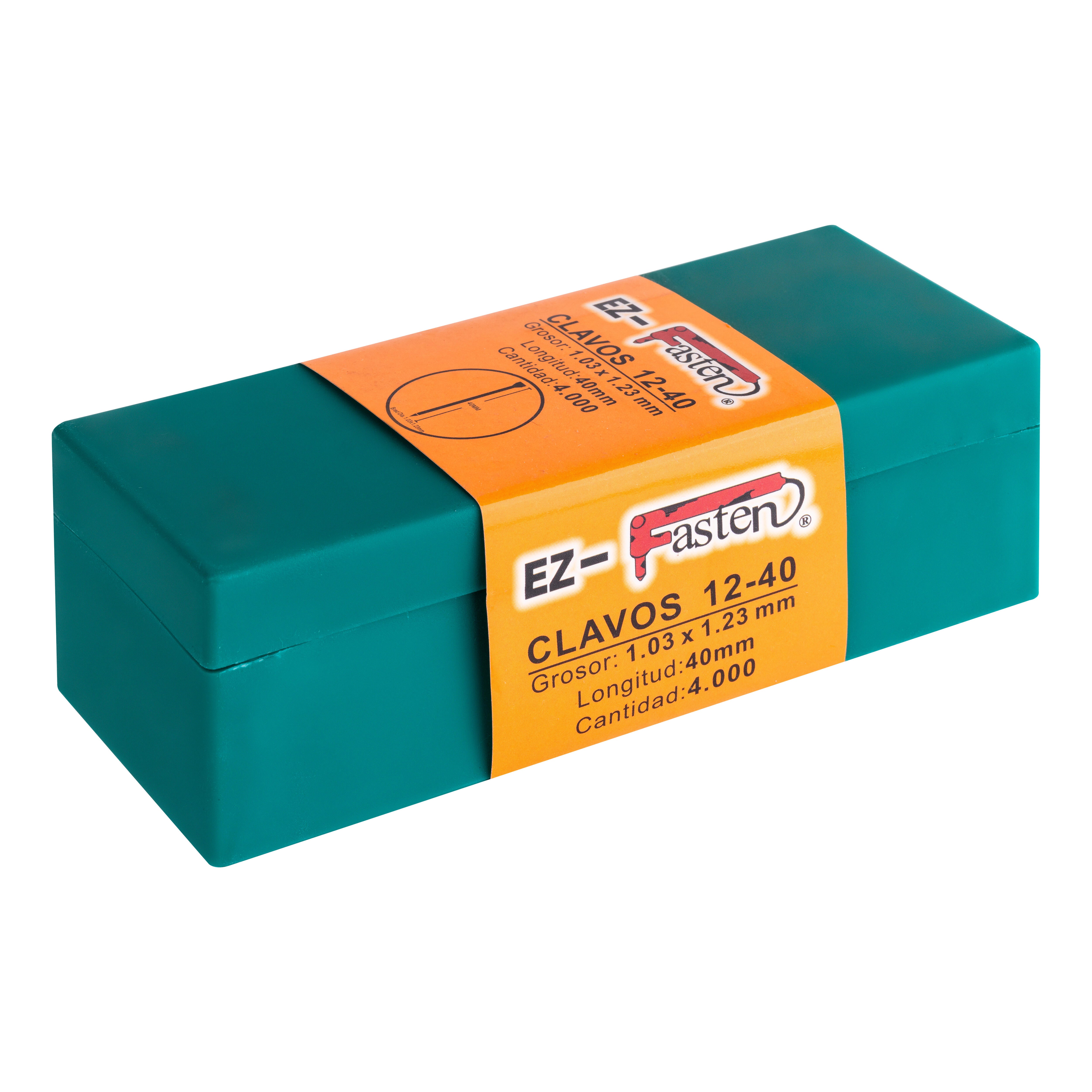 4000 CLAVOS CLAVADORA NEUMÁTICA 1,2 X 40 MM - 2