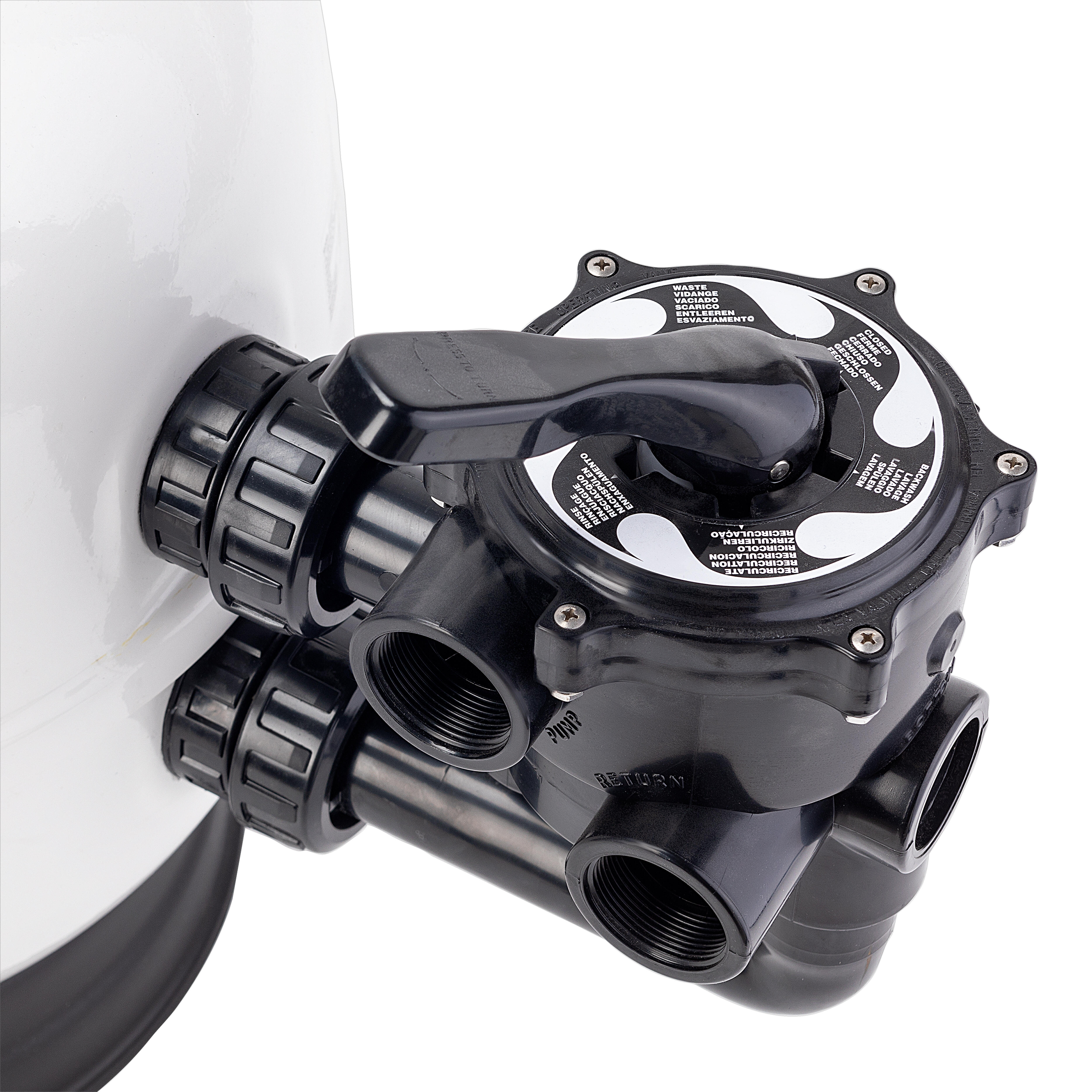 FILTRO LAMINADO CON VÁLVULA LATERAL 500MM - 6