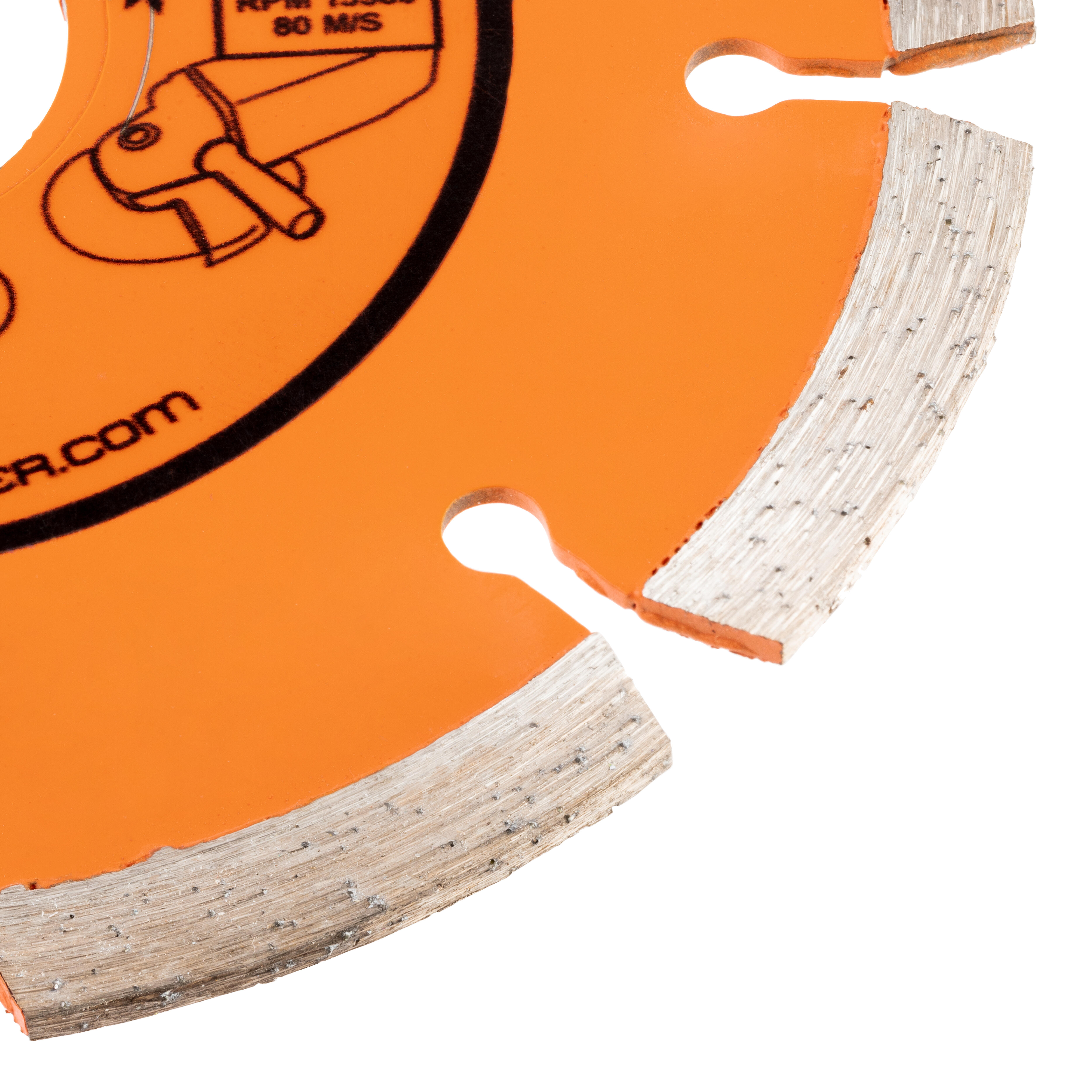 DISCO DE DIAMANTE AMOLADORA CORTE GENERAL DE OBRA SEGMENTADO LÁSER 115MM STAYER - 3