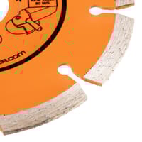 DISCO DE DIAMANTE AMOLADORA CORTE GENERAL DE OBRA SEGMENTADO LÁSER 115MM STAYER - 3