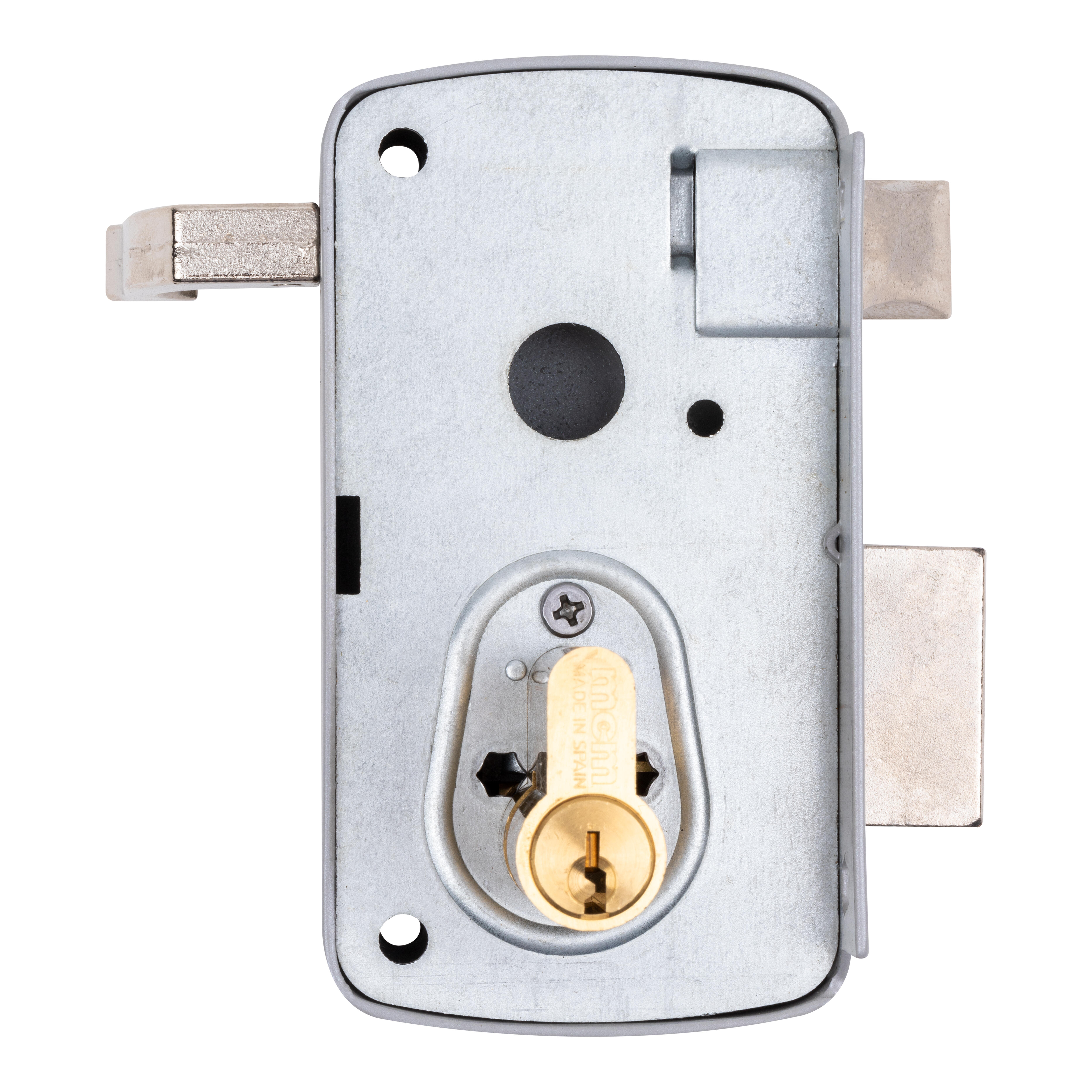 CERRADURA SOBREPONER 50  MM. 2556BP PINTADA DERECHA MCM  - 3