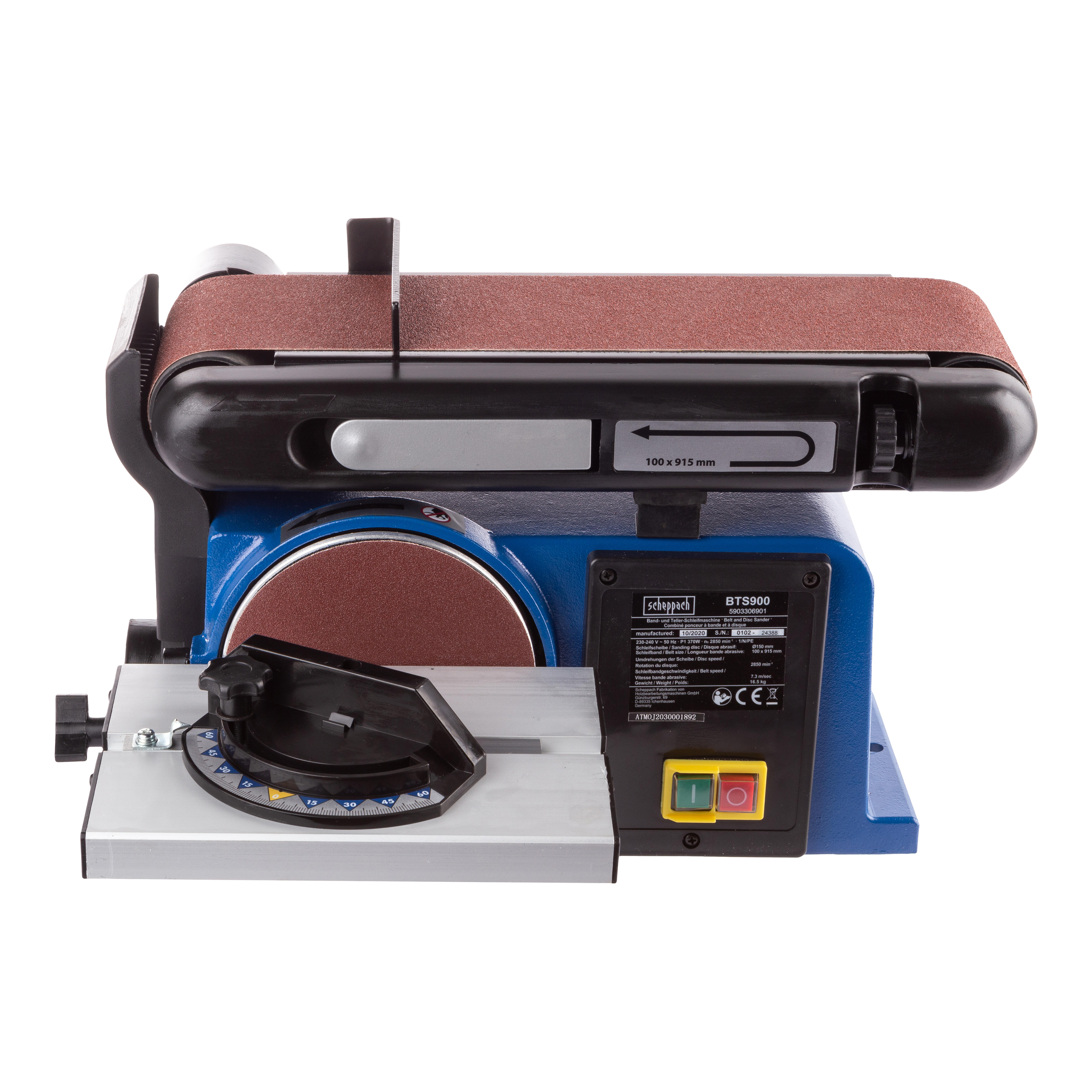 LIJADORA PLATO Y BANDA 370W FEMI - 2