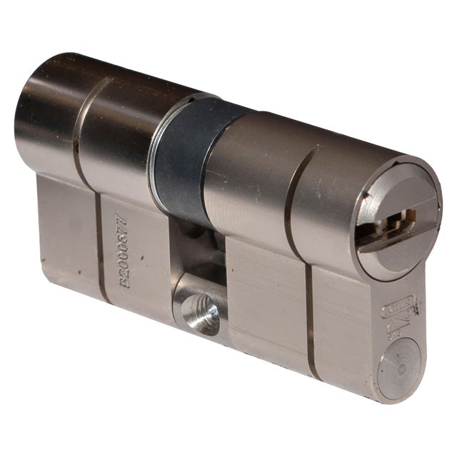 CILINDRO CHAVE PONTOS DE NÍQUEL 30x30mm P12R