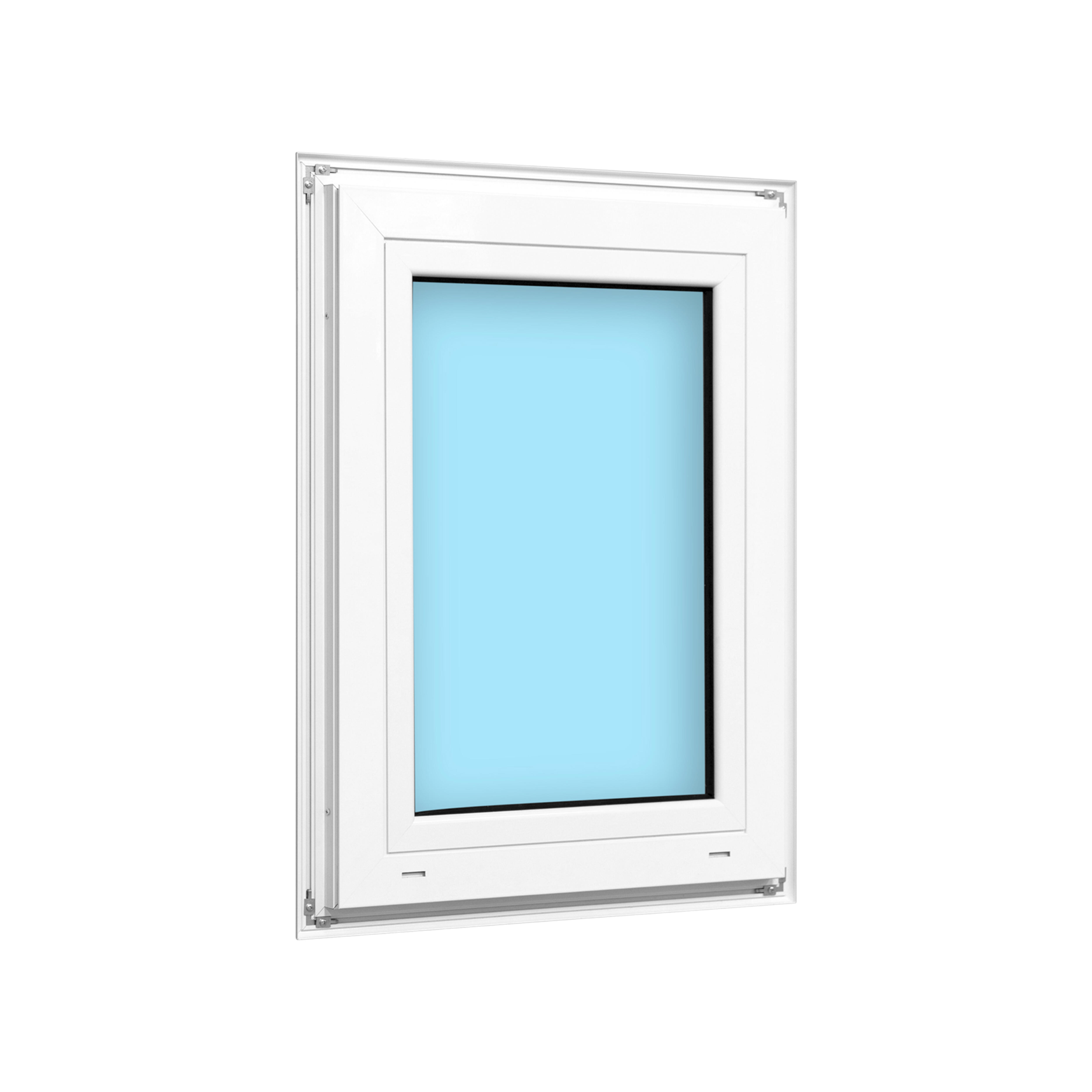 VENTANA ALUMINIO OSCILOBATIENTE BLANCA 60x80CM - 3