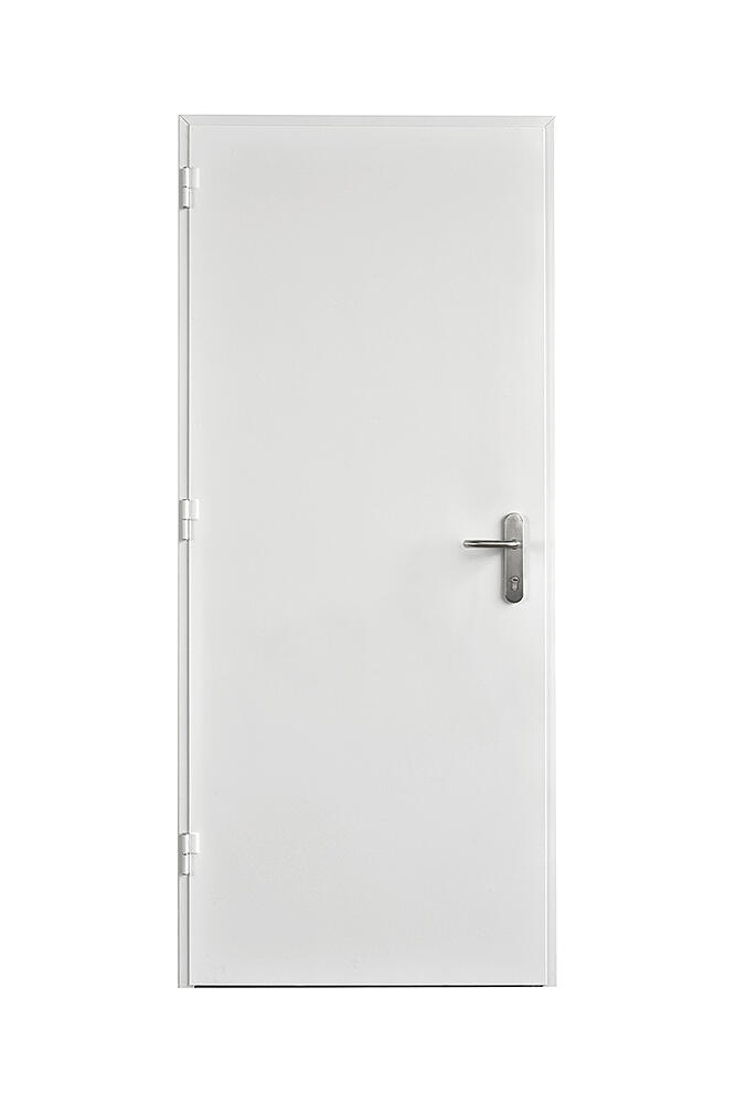 PUERTA RESIDENCIAL LACADA BLANCA 80 CM DERECHA - 3