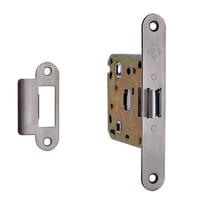 PICAPORTE UNIFICADO 50  MM. CANTO REDONDO 47  MM. ACERO INOXIDABLE - 3