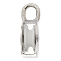 POLEA SIMPLE FIJA GALVANIZADA 80 X 10 MM. - 2