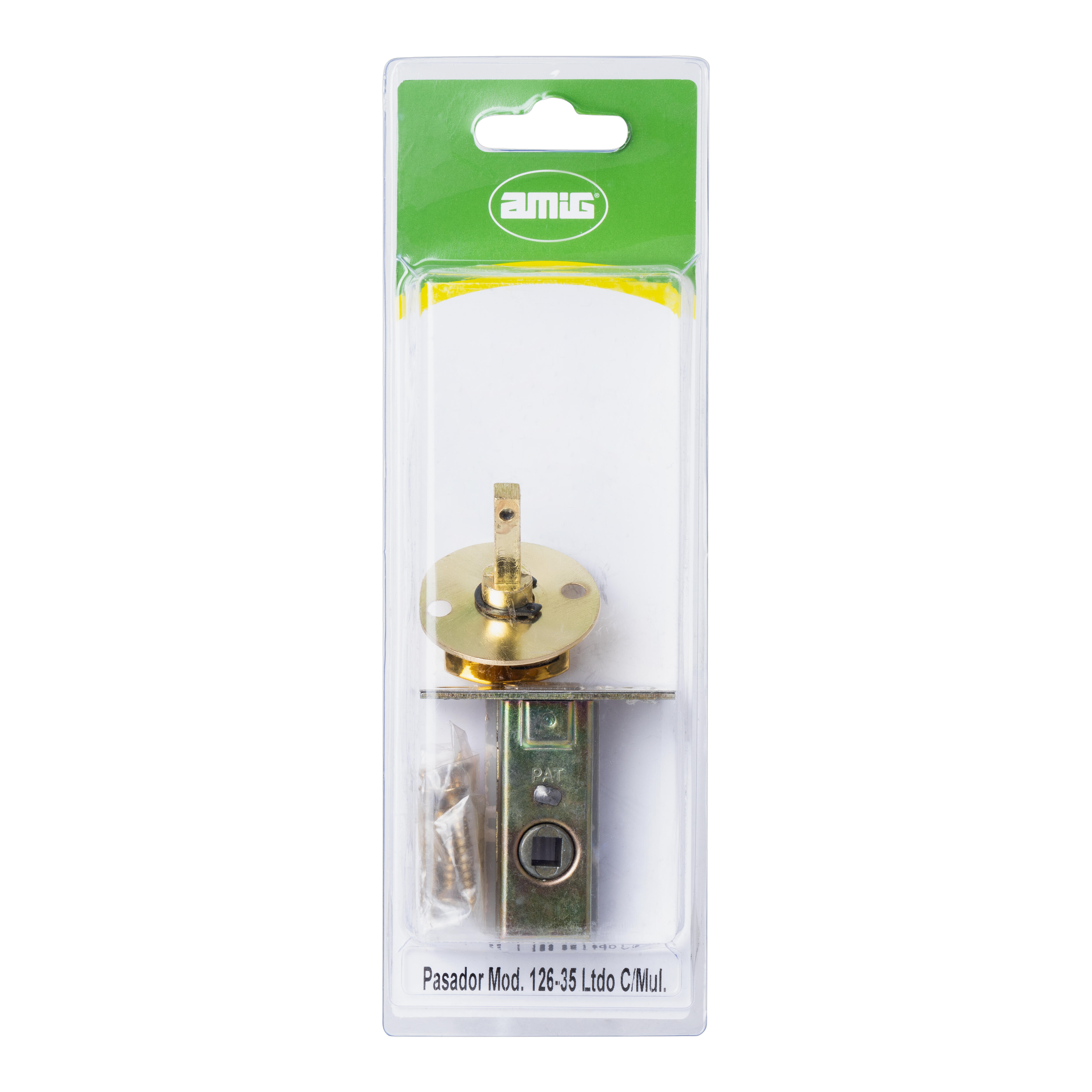 PASADOR MULETILLA 35  MM. LATON 126 AMIG - 4