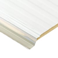 PANEL SÁNDWICH 3 GRECAS BLANCO/BLANCO 3 CM 6X1 M - 5