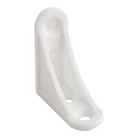 ESCUADRA DE ENSAMBLAJE PLASTICO BLANCA 40  MM. 10 UDS - 1