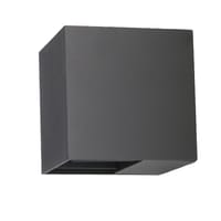 APLIQUE DE PARED LED EXTERIOR DE SUPERFICIE 7.1W ANTRACITA IP44 AXIS - 6