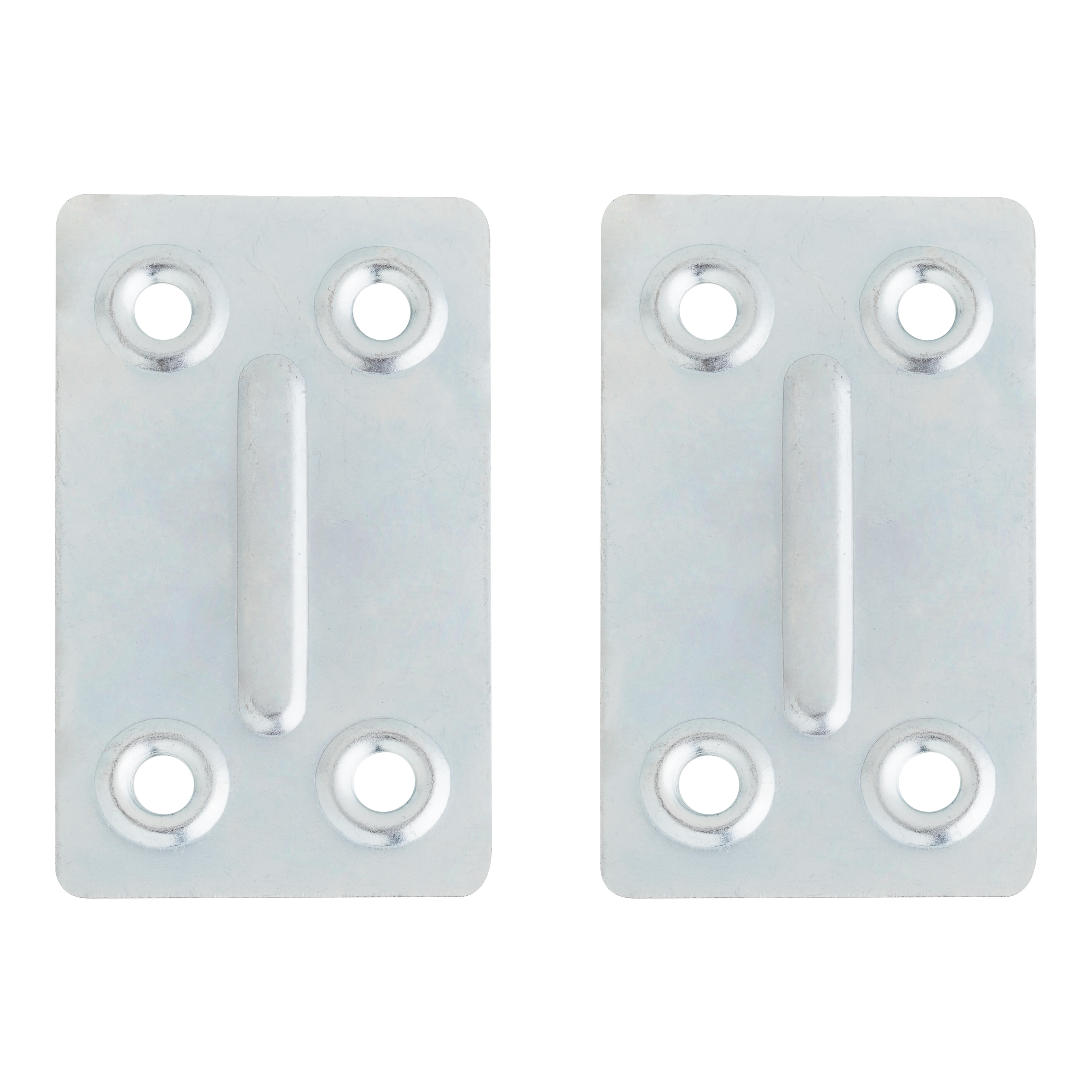 PLACA DE ENSAMBLAJE CINCADA 70 x 35 MM 2 UDS - 2