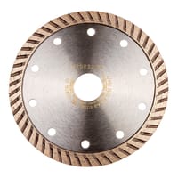 DISCO DE DIAMANTE AMOLADORA CORTE GENERAL DE OBRA BANDA CONTÍNUA TURBO CLASSIC 125MM CLIPPER - 2