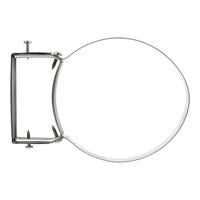 ABRAZADERA REGULABLE INOXIDABLE  PARED SIMPLE 130MM - 2