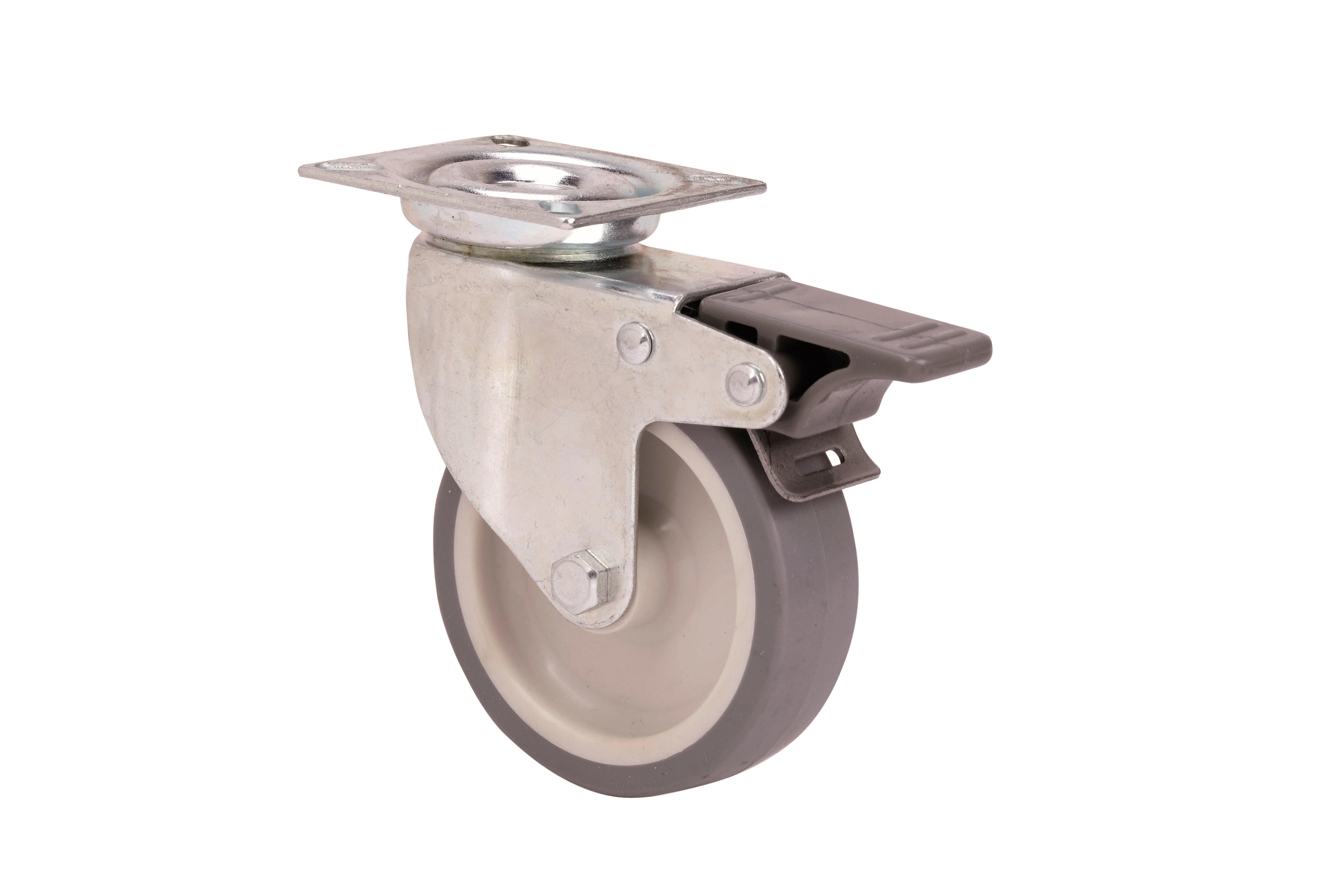 RUEDA 60MM GOMA. HASTA 50KG. LLANTA METAL - 2