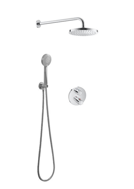 CONJUNTO GRIFERIA EMPOTRADA TERMOSTATICA BASIC - 2