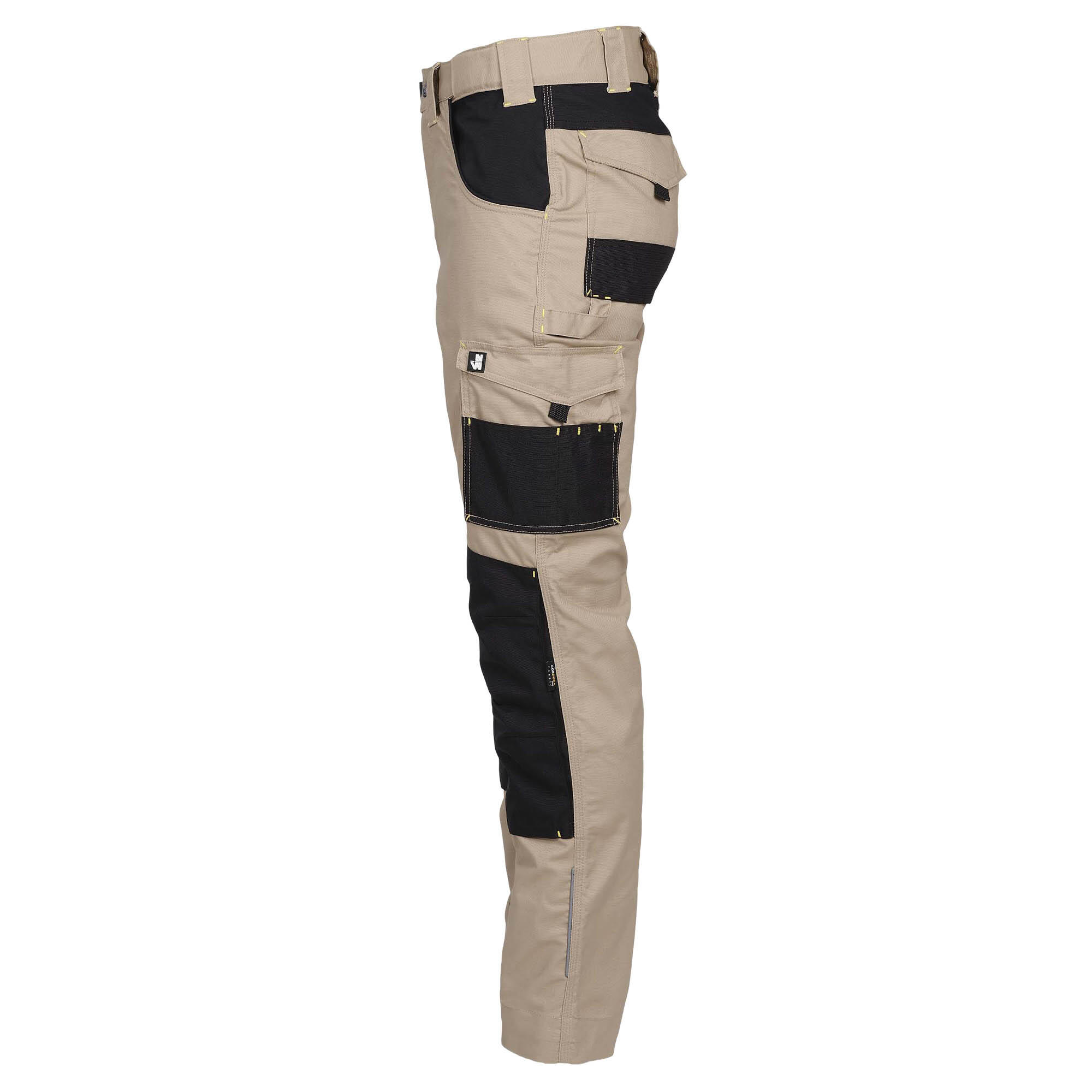 Pantalon de travail Adam - beige 50 NINE WORTHS beige, taille 50 - 3