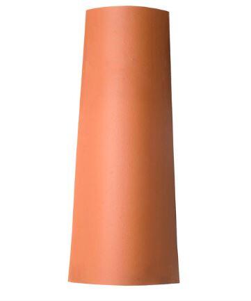 TEJA CERÁMICA CURVA COLLADO ROJO 50X21 CM