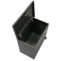 BUZON PAQUETERIA DE EXTERIOR NEGRO BASE MECANICO  ARREGUI - 2