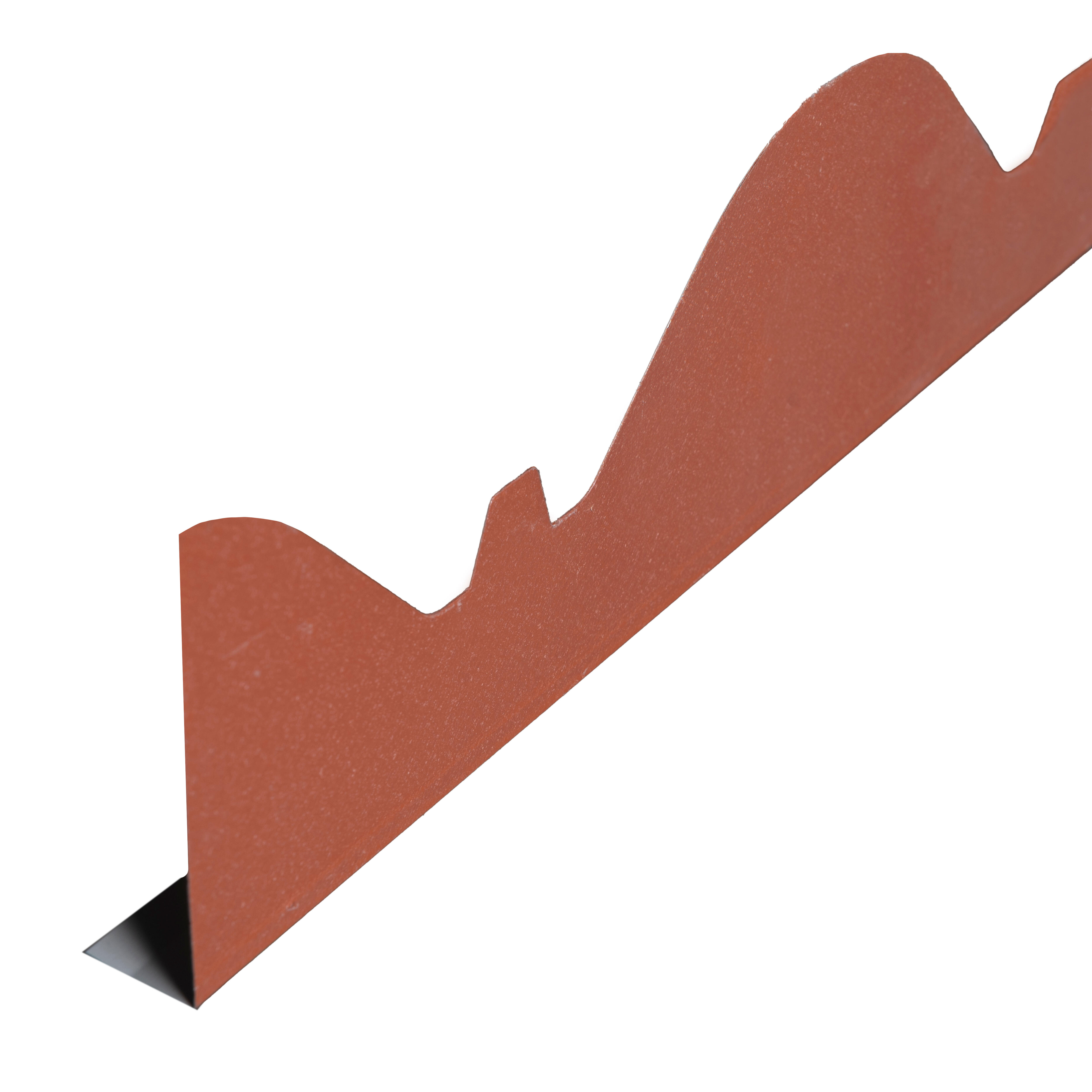 REMATE FRONTAL PANEL IMITACIÓN TEJA 1,05M ROJO - 4