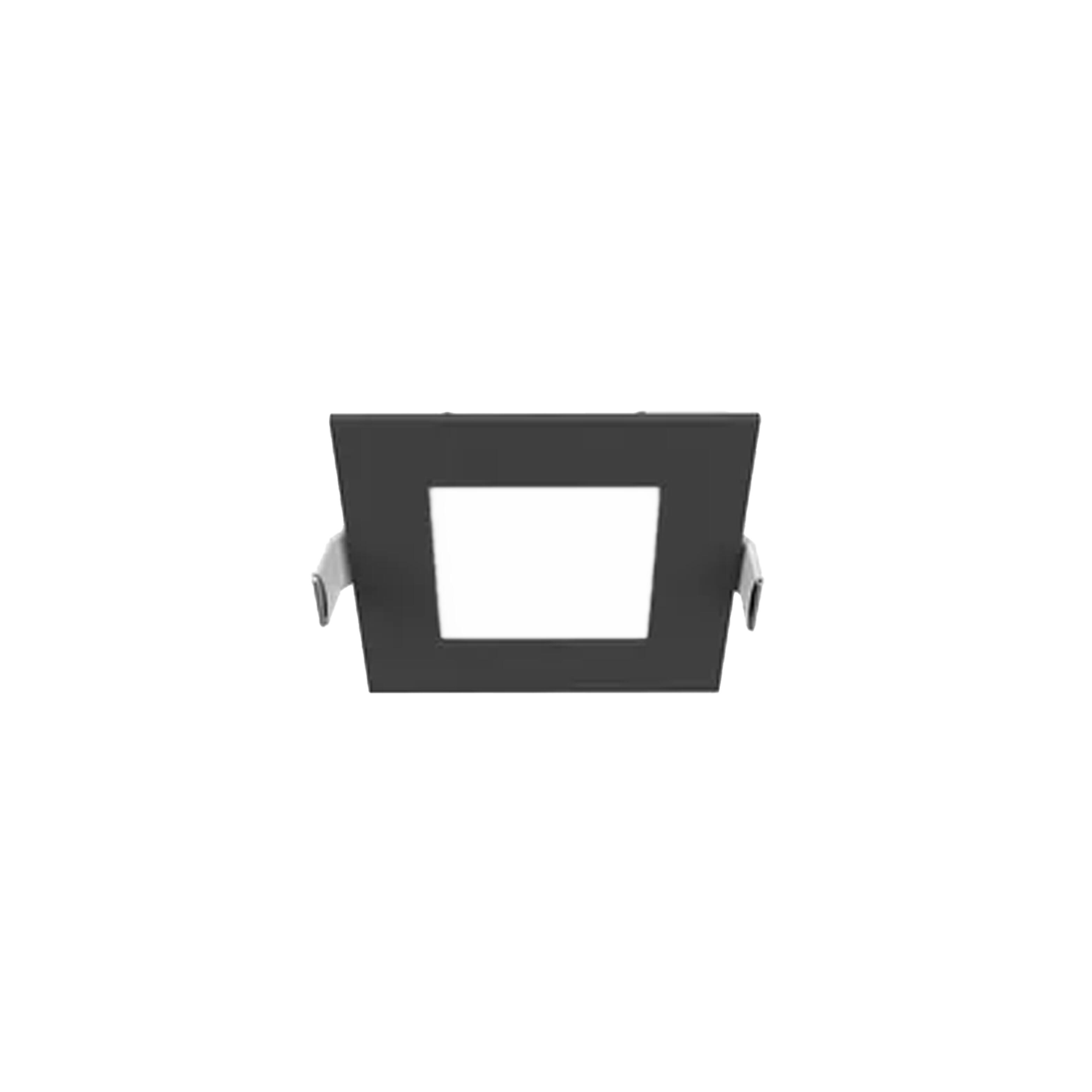 DOWNLIGHT LED EMPOTRAR CUADRADO NEGRO 6W CCT - 4