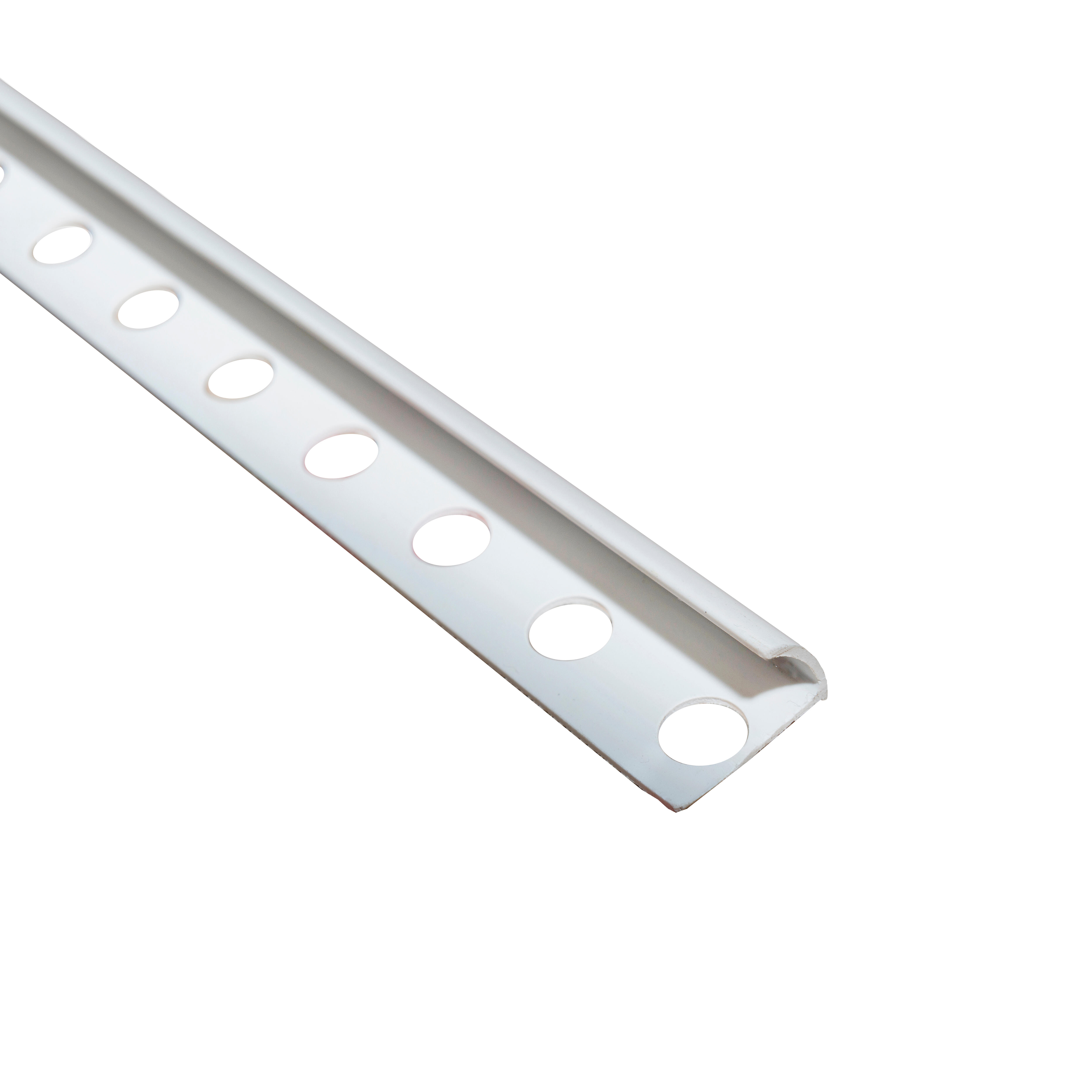 PERFIL ESQUINA REDONDEADA PVC 10.5X2600 MM BLANCO - 2