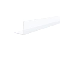 ANGULO PVC TRANSPARENTE 20X20X1MM 2,6M - 5