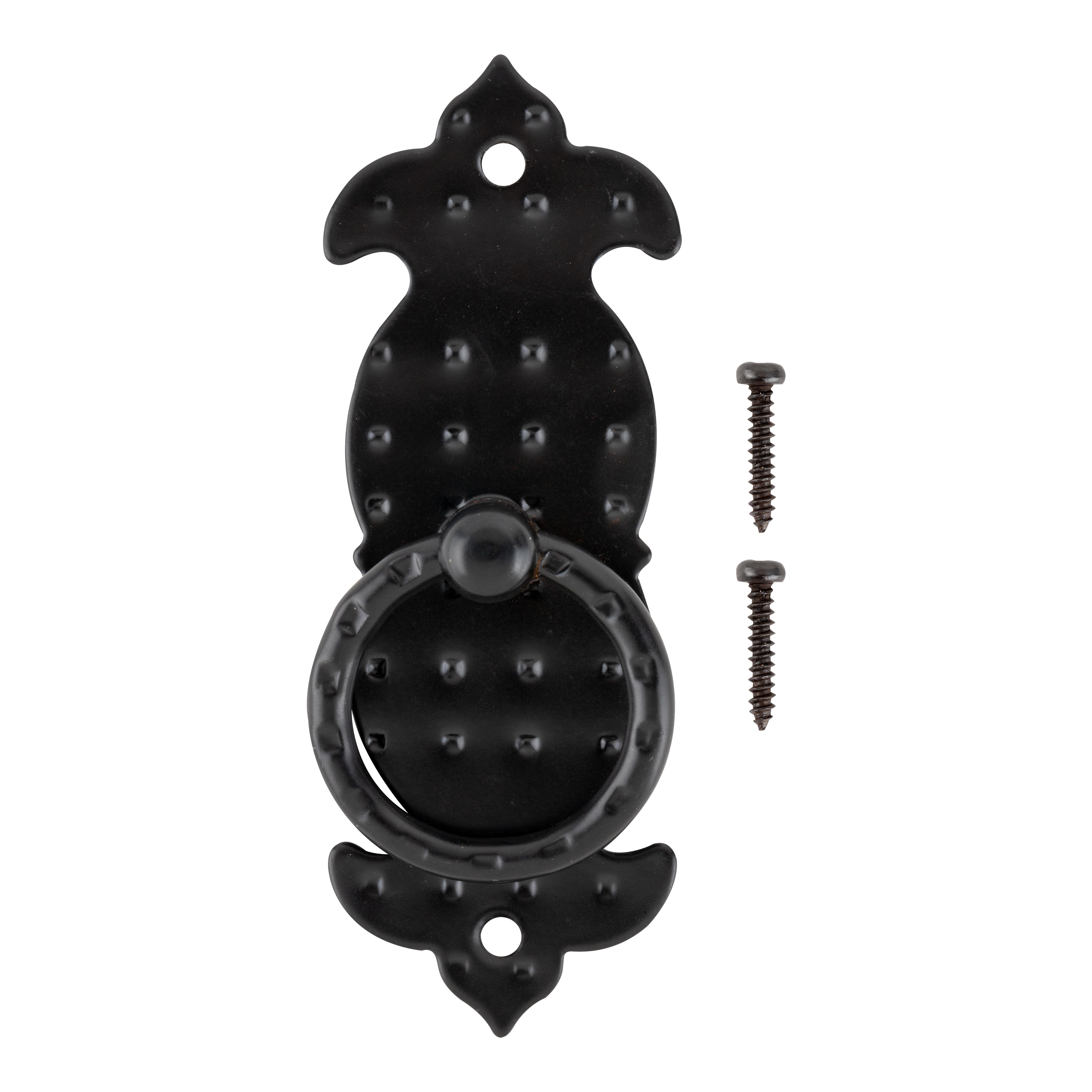 TIRADOR MUEBLE ACERO FORJA NEGRO 1UD - 2