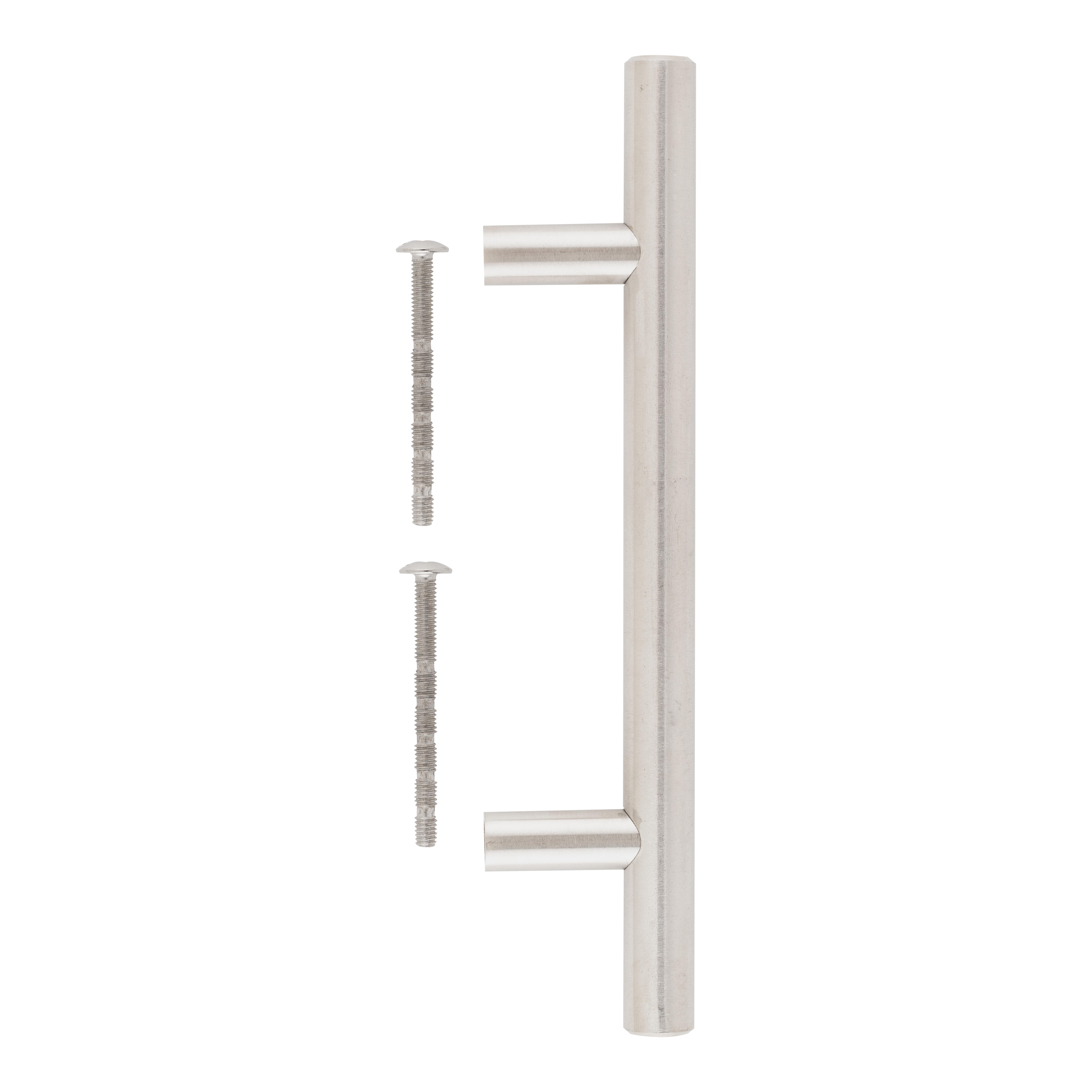 TIRADOR MUEBLE ACERO INOXIDABLE GRIS 1UD - 2