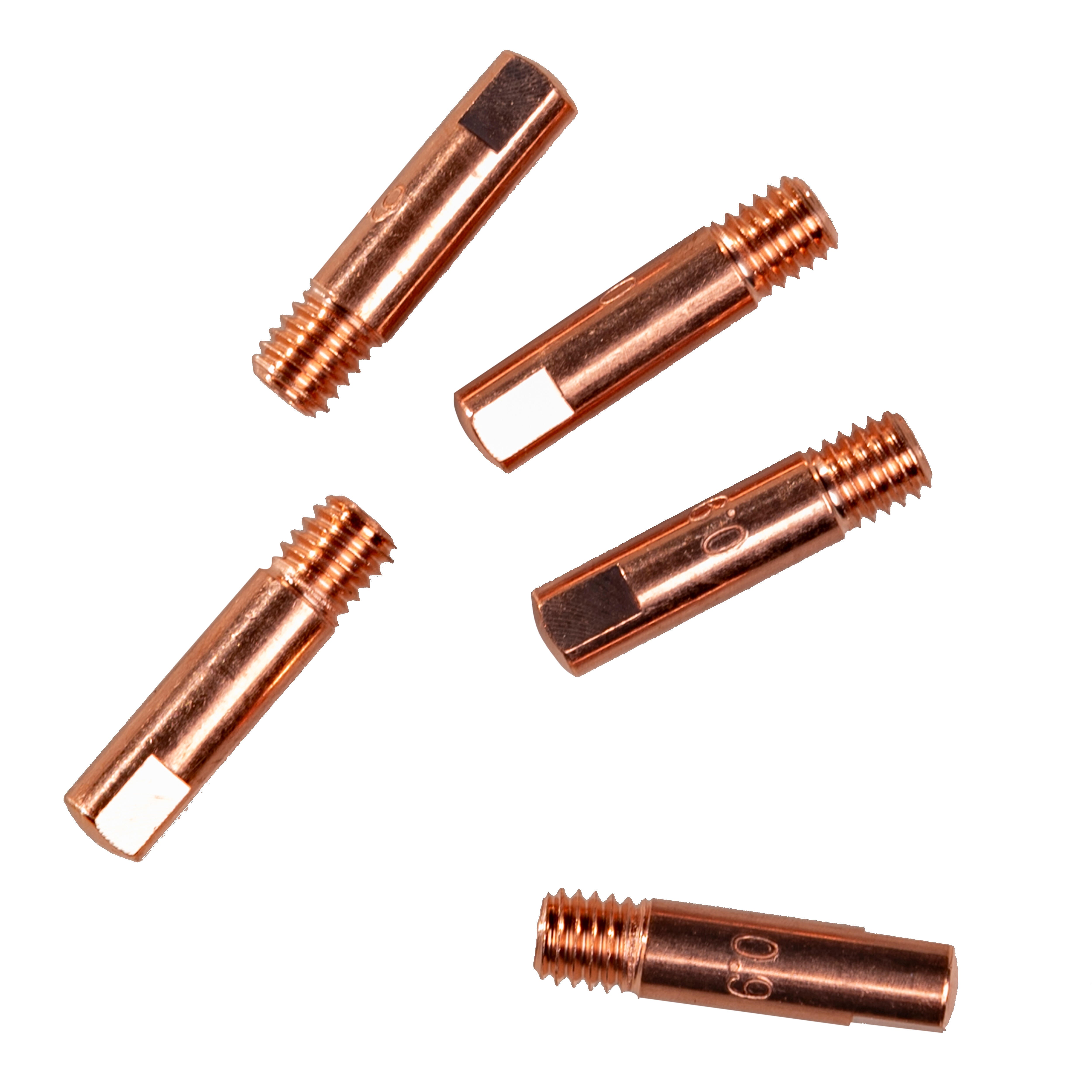 5 BOQUILLAS DE CORRIENTE M6 DIAMETRO 0,9MM STAYER - 6