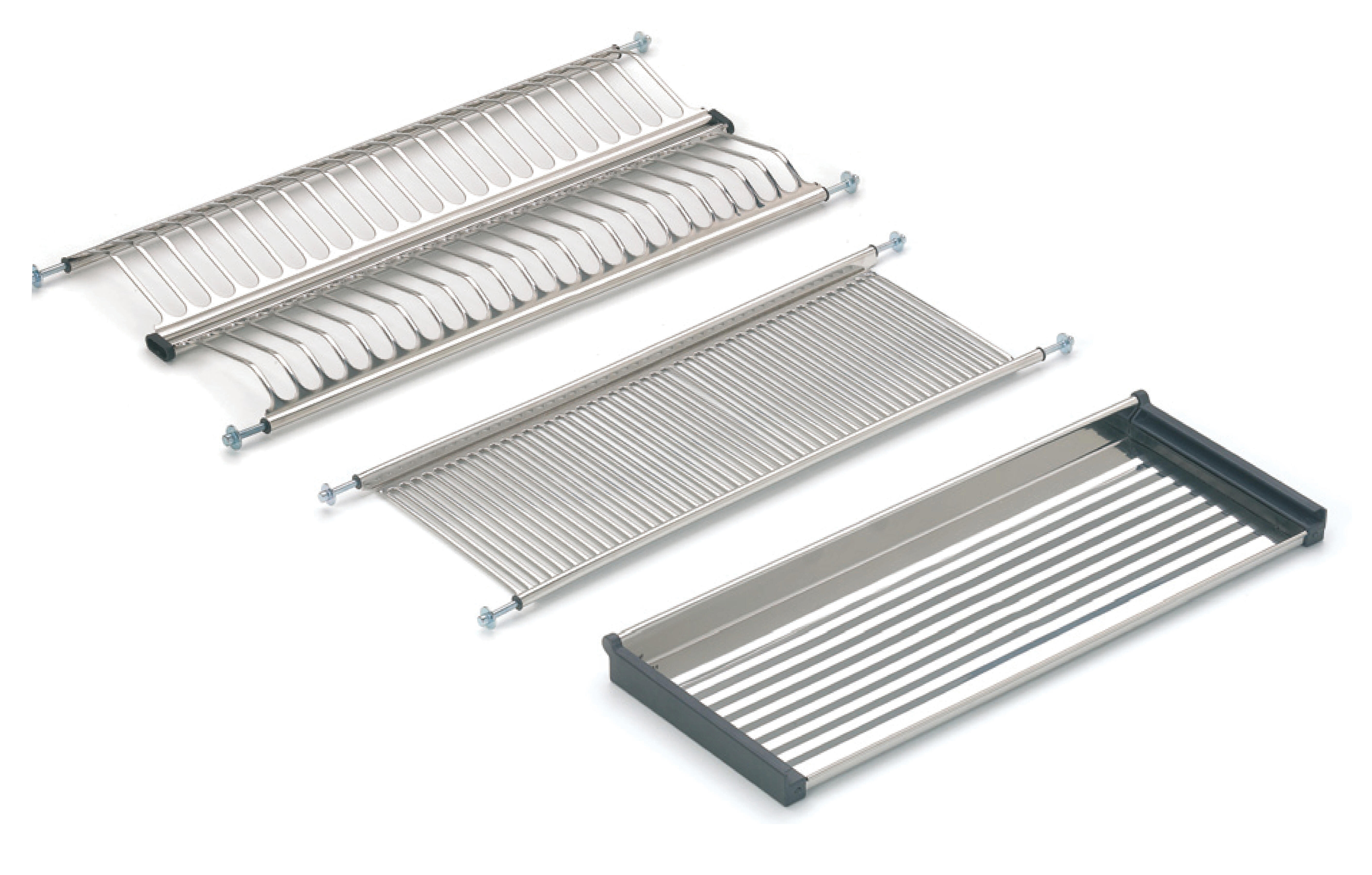 ESCURREPLATOS + ESCURREVASOS + BANDEJA 80 CM - 2