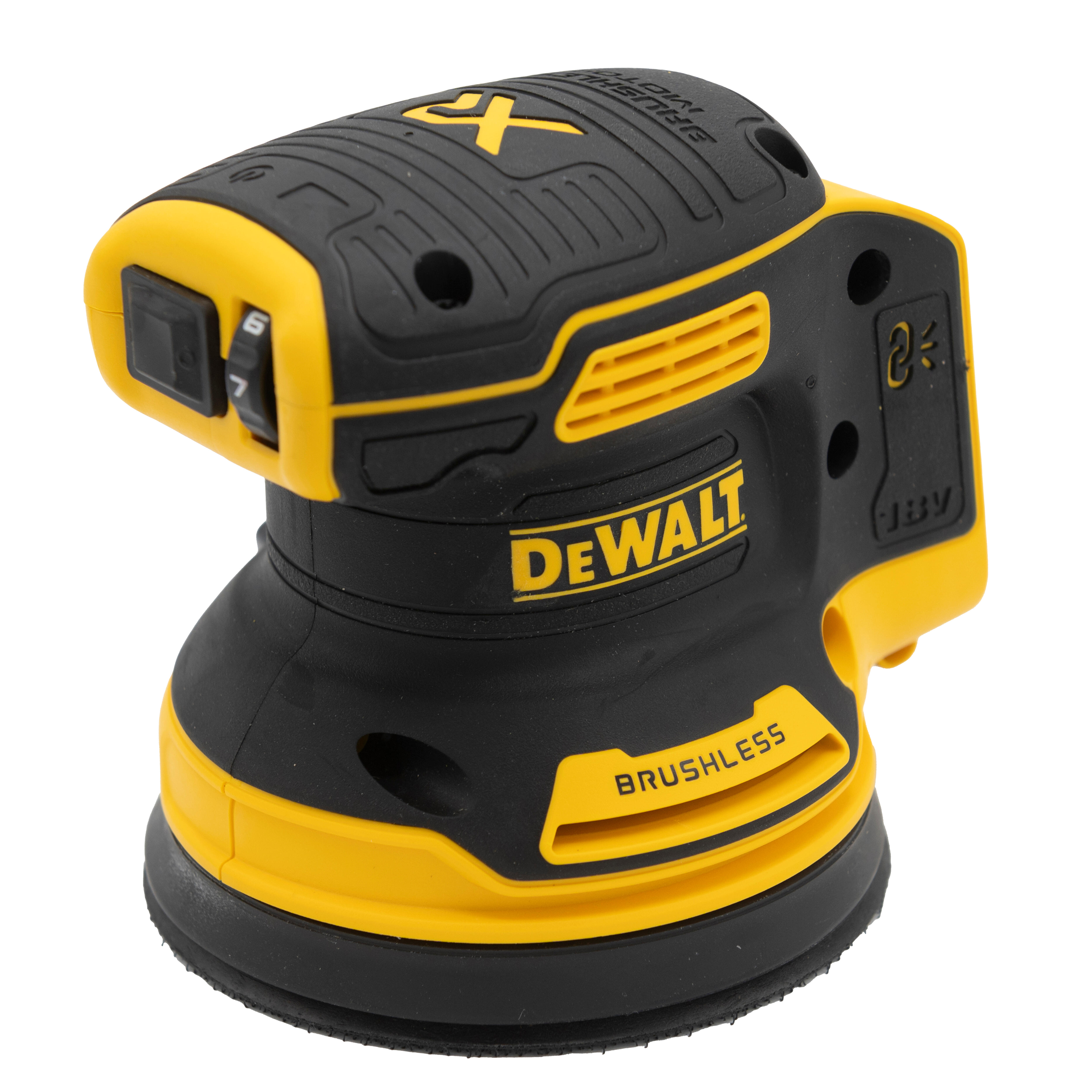 LIJADORA EXCENTRICA A BATERIA 18V DEWALT DCW210N BRUSHLESS - 3
